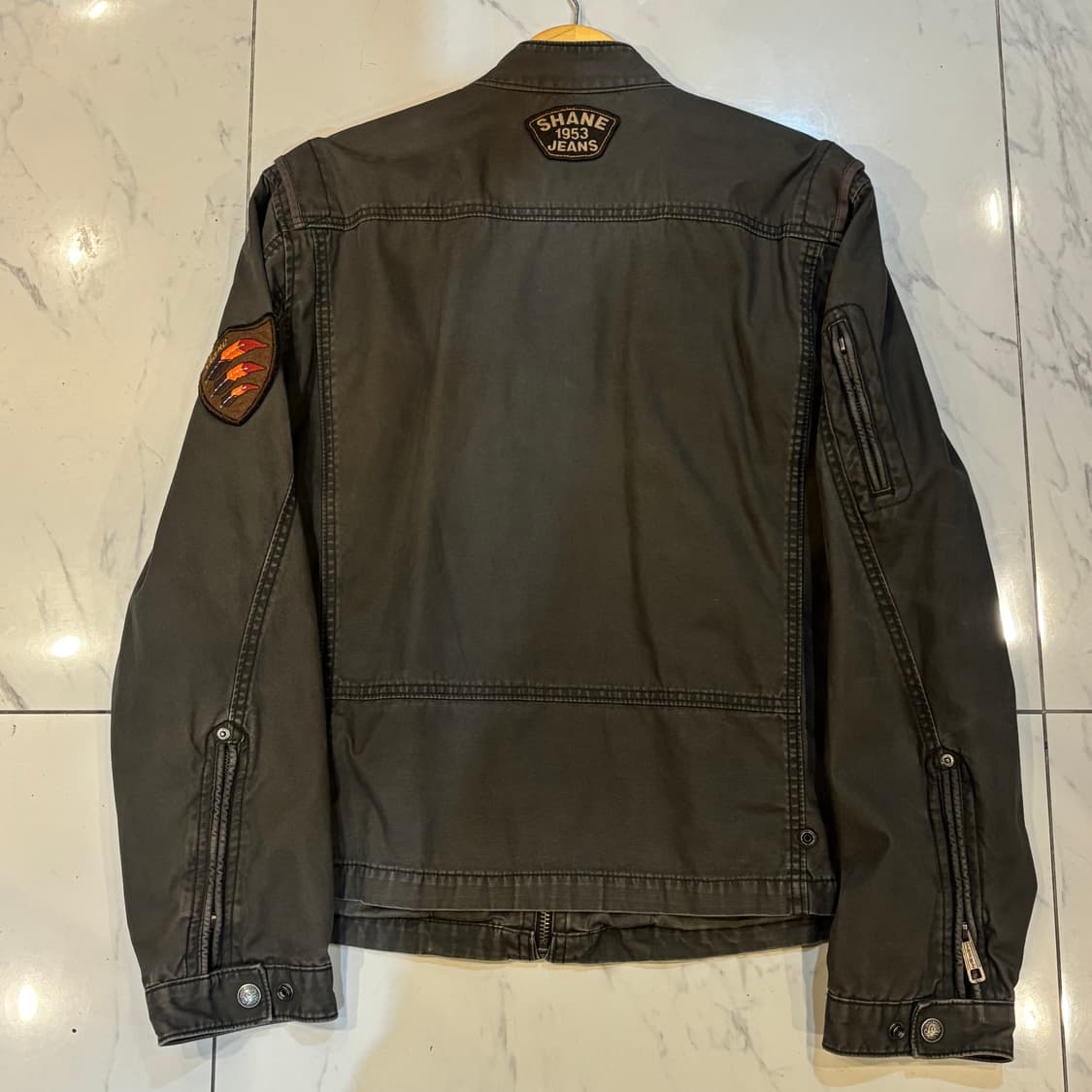 빈티지 Y2K 투포켓 남성 자켓 패치자켓 상품이미지7