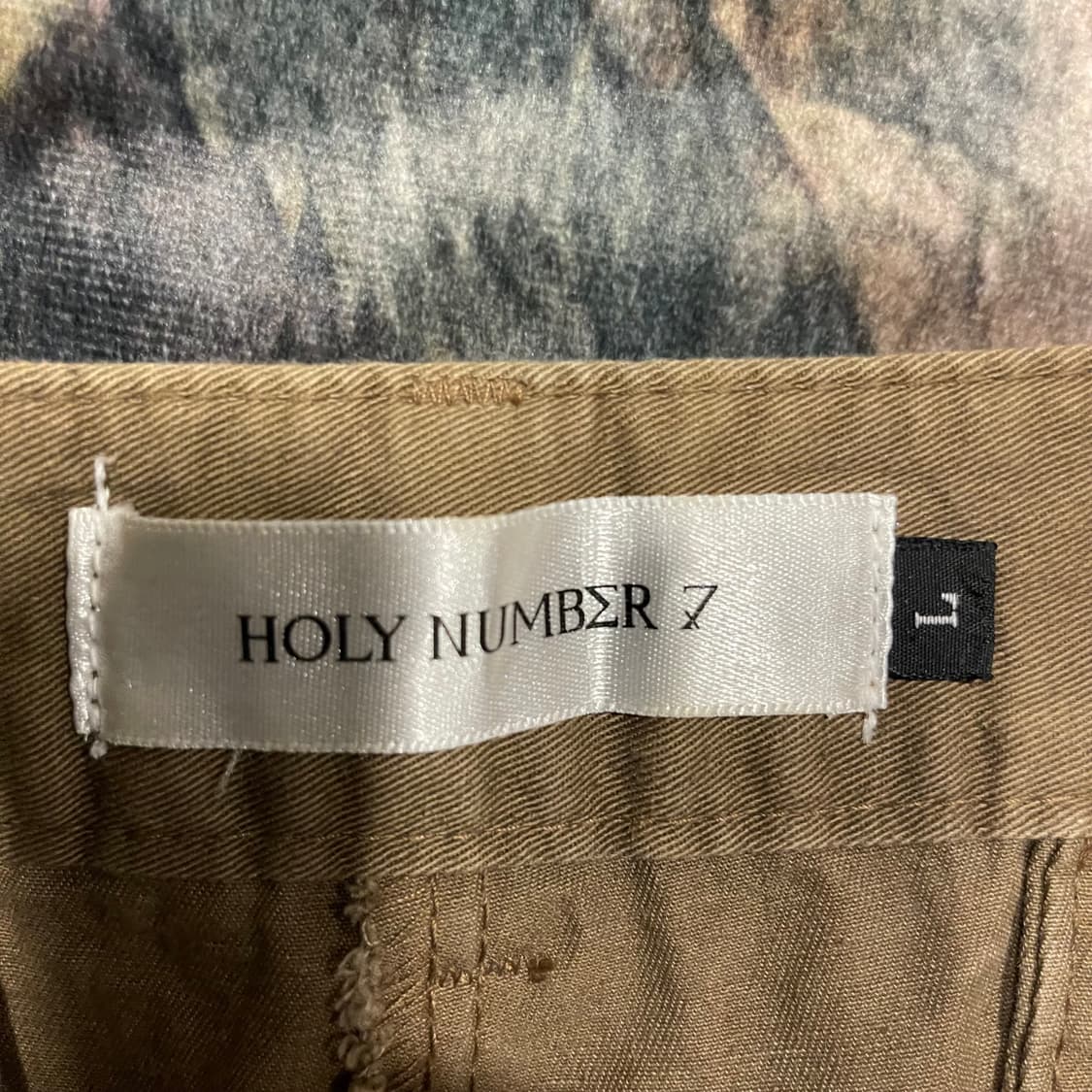 빈티지 HOLY NUMBER7 와이드 카고팬츠 L 상품이미지3
