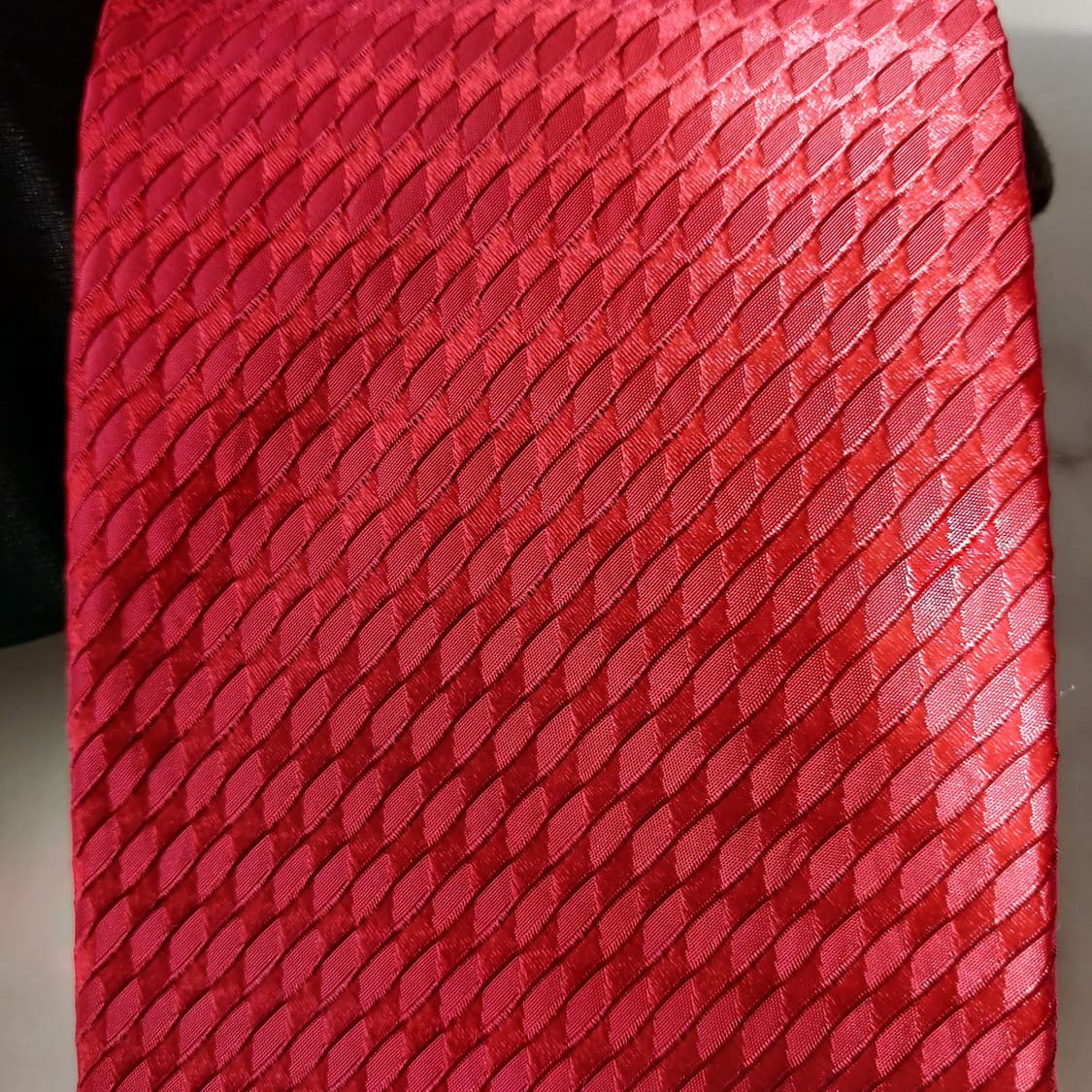 지안프랑코 페레 실크 레드 패턴 넥타이 9.8cm A등급 A18934
 상품이미지8