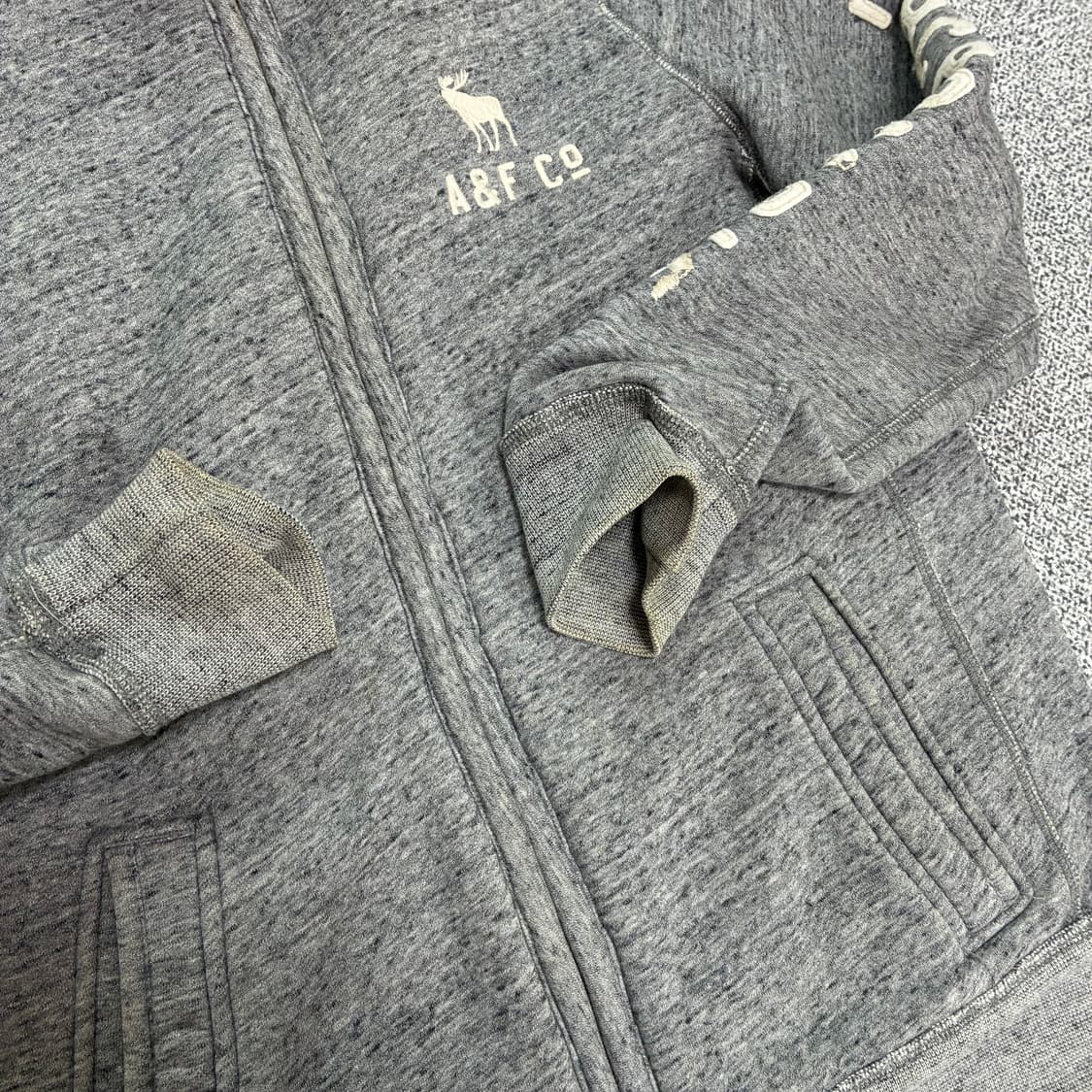 <아베크롬비 플리스 집업 져지> No.1543 상품이미지10