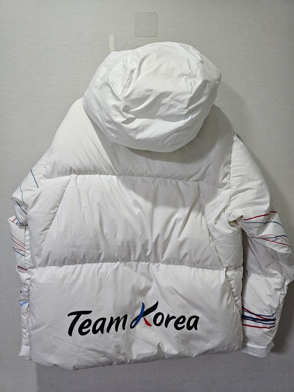 상태최상 노스페이스 밀라노 올림픽 팀코리아 국대 단복 패딩 90 / S 상품이미지4