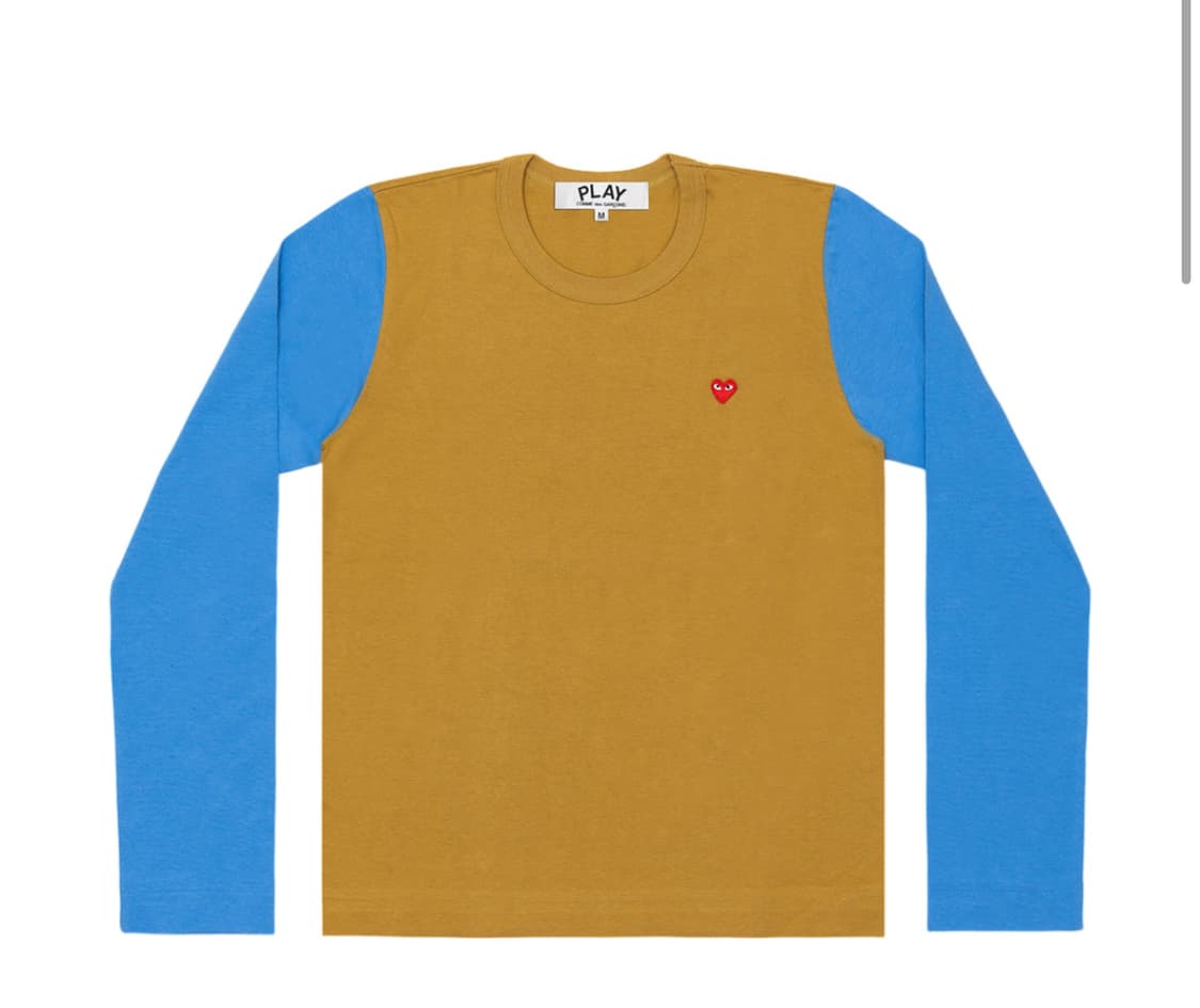 꼼데가르송 PLAY 롱슬리브 티셔츠 M 상품이미지1