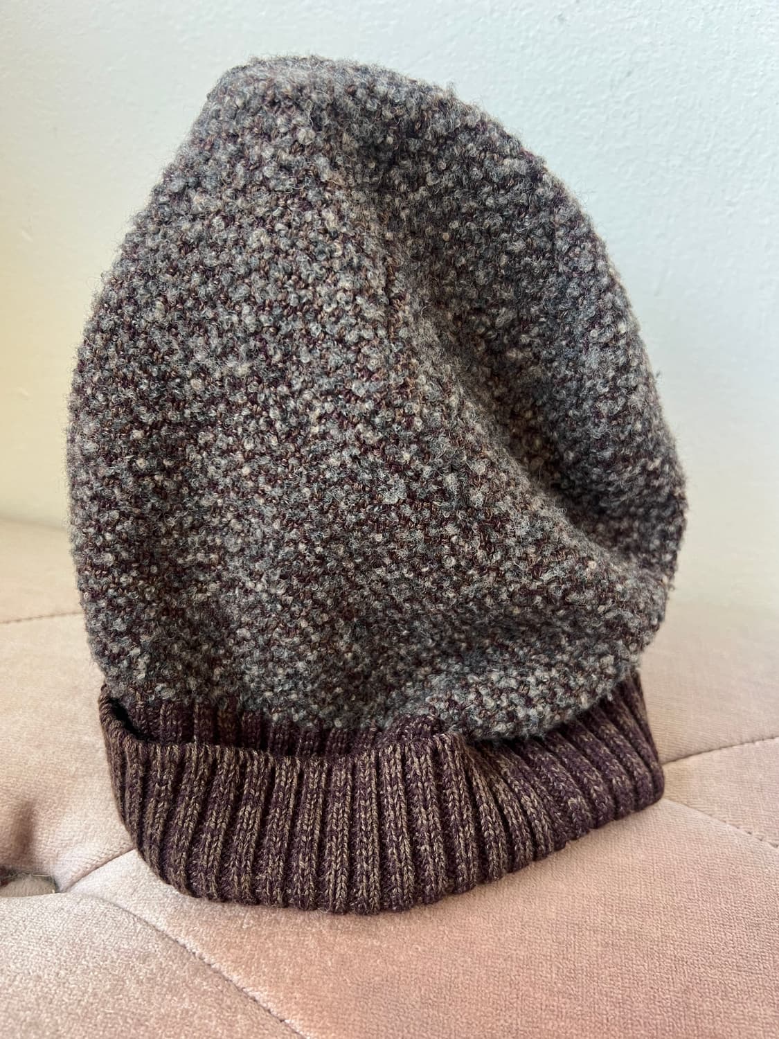 휴리나 FURINA  브라운 울니트모자 니트비니 상품이미지5