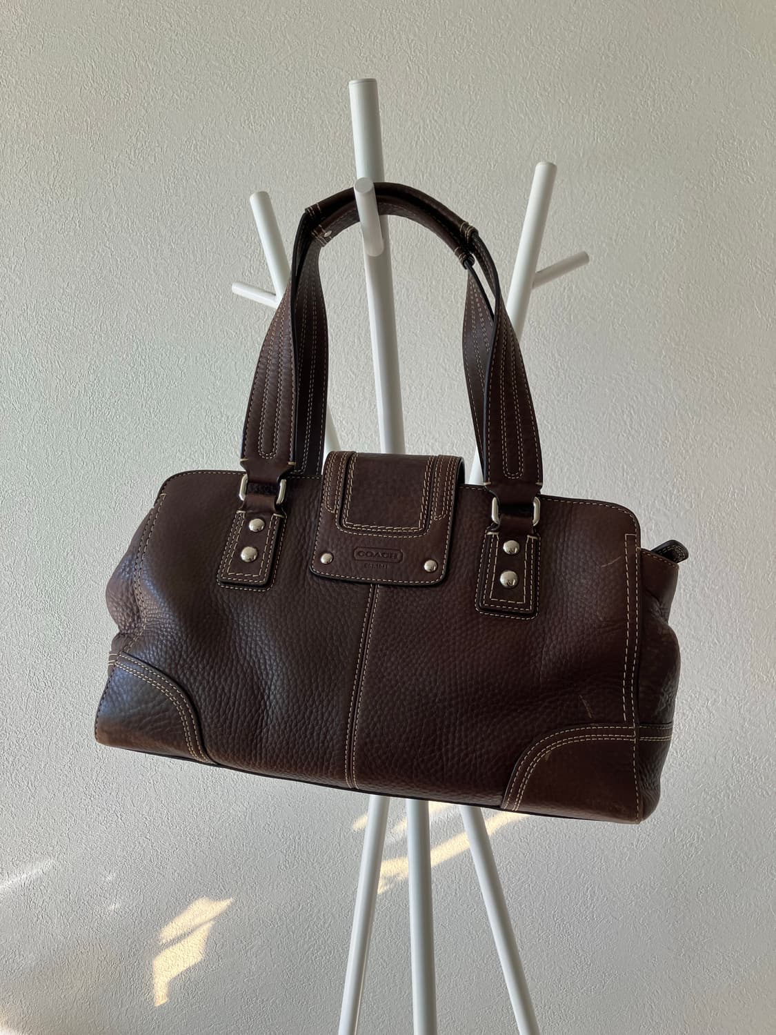 코치 coach 브라운 숄더백 호보백 y2k 올드코치 상품이미지2