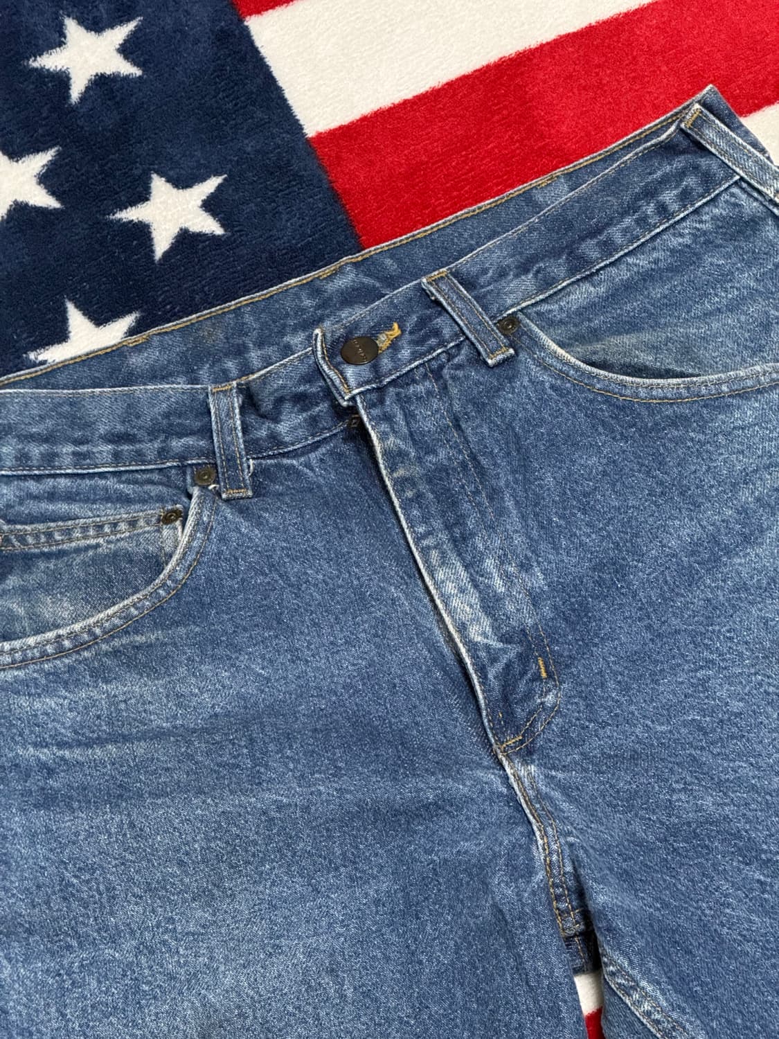 칼하트 B18 PRW 데님팬츠 Made in USA 워크웨어 상품이미지7