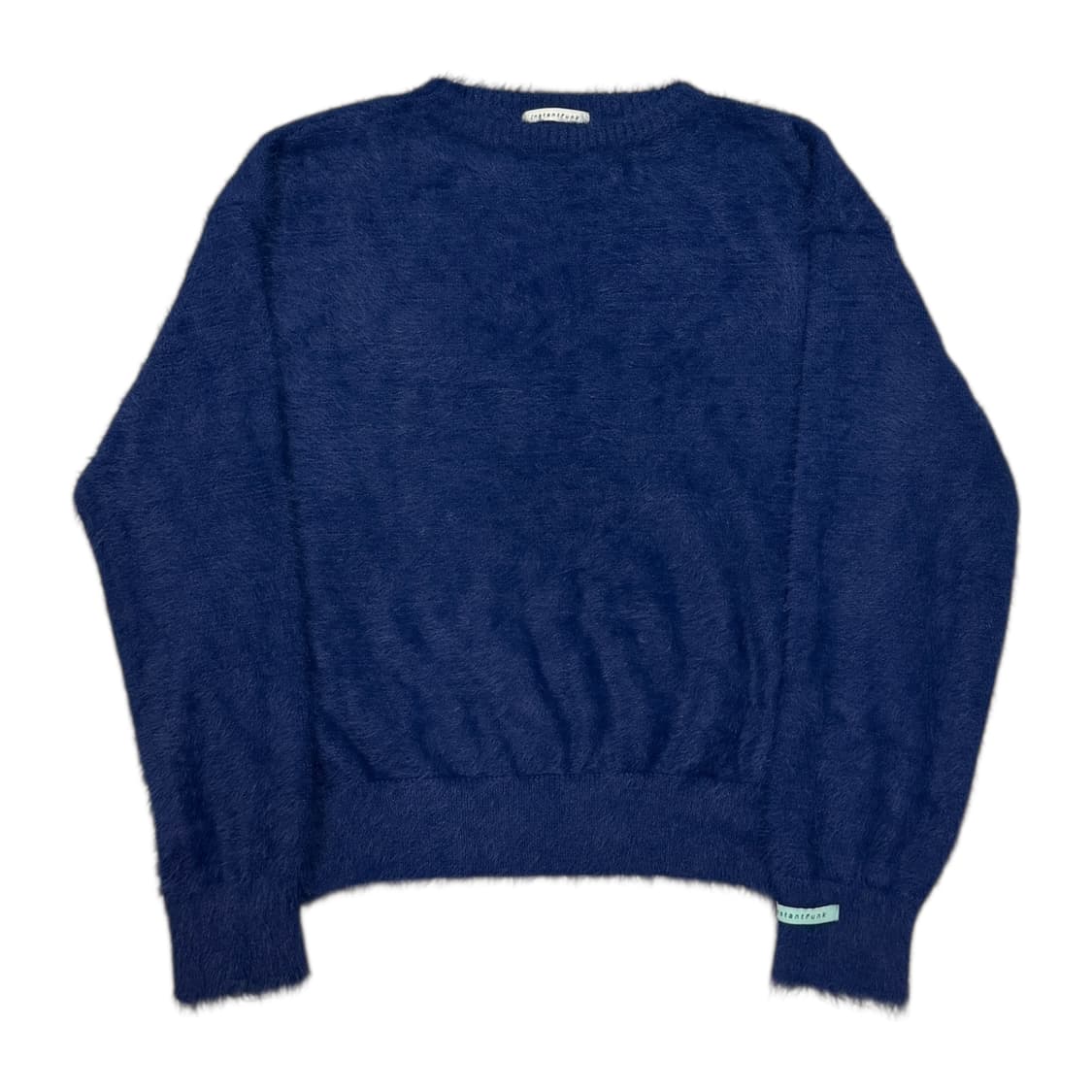 인스턴트펑크 헤어리 불륨 부클 니트 네이비 0 상품이미지1