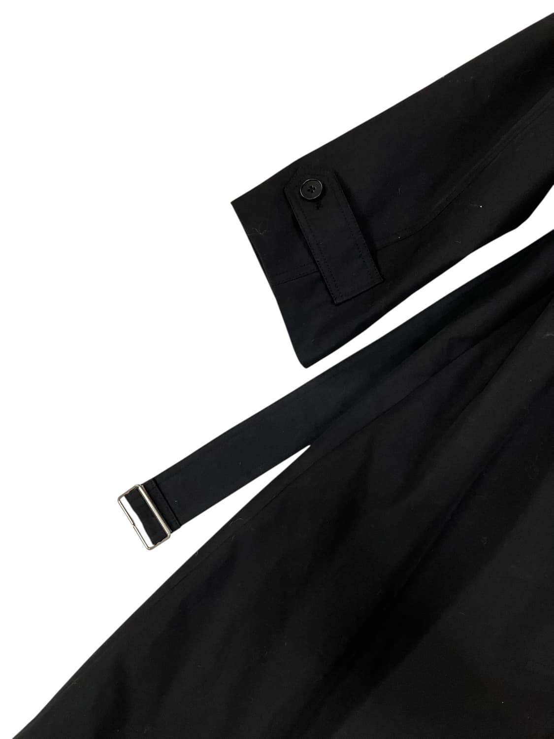 인사일런스 블랙 트렌치 코트 S 상품이미지7