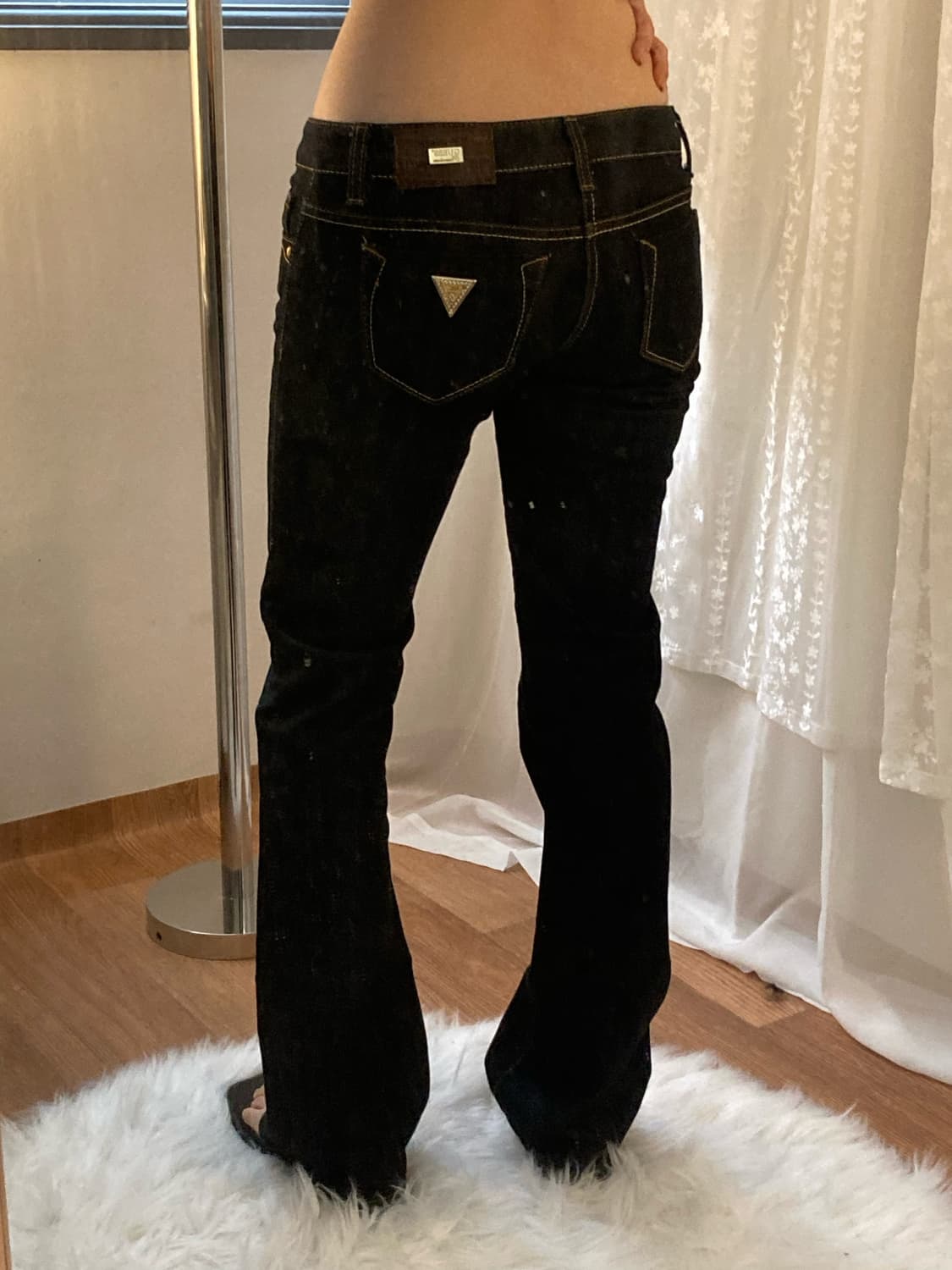 게스 로우라이즈 플레어진 상품이미지2