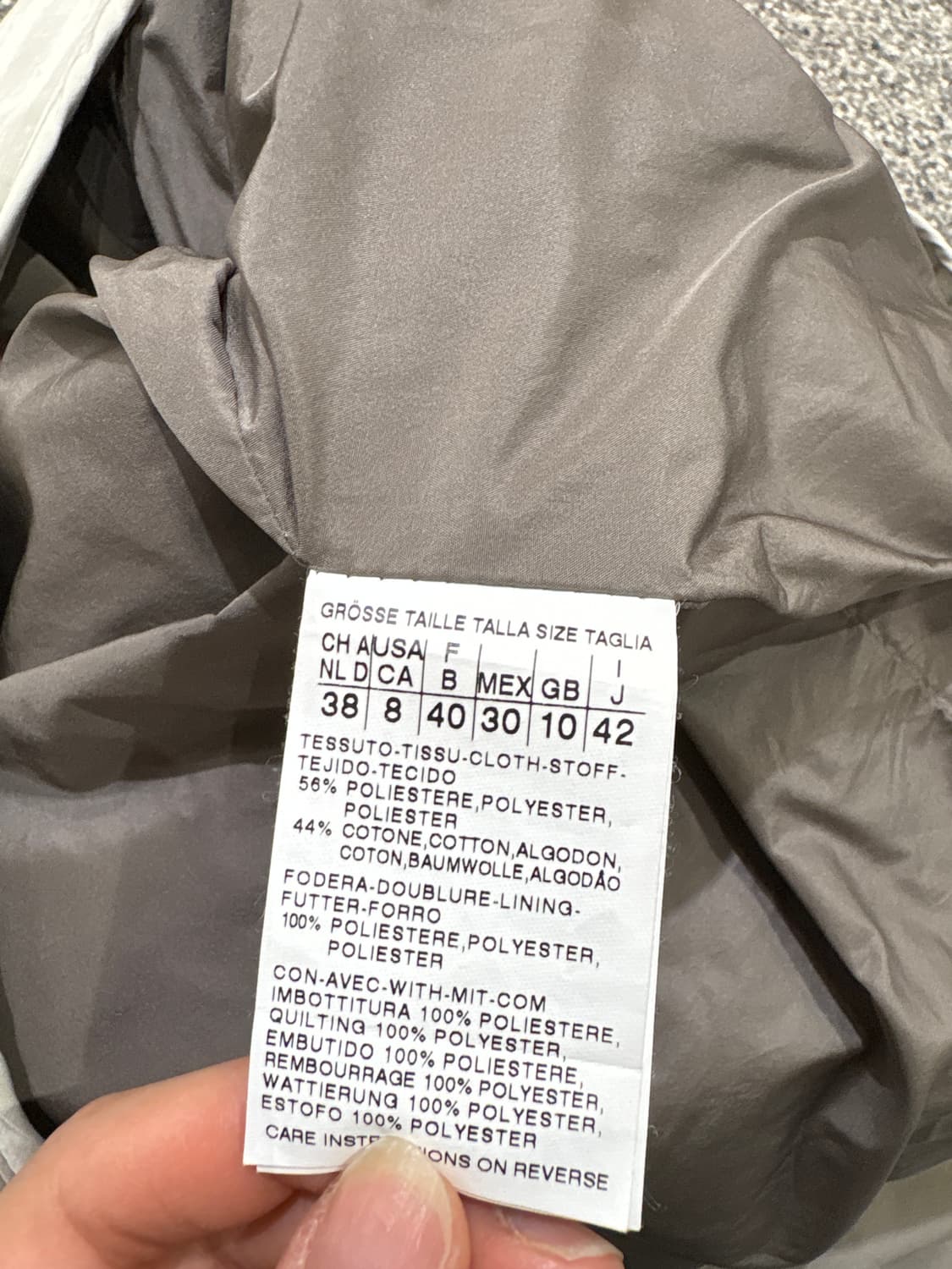 막스마라 후드 자켓* 상품이미지4