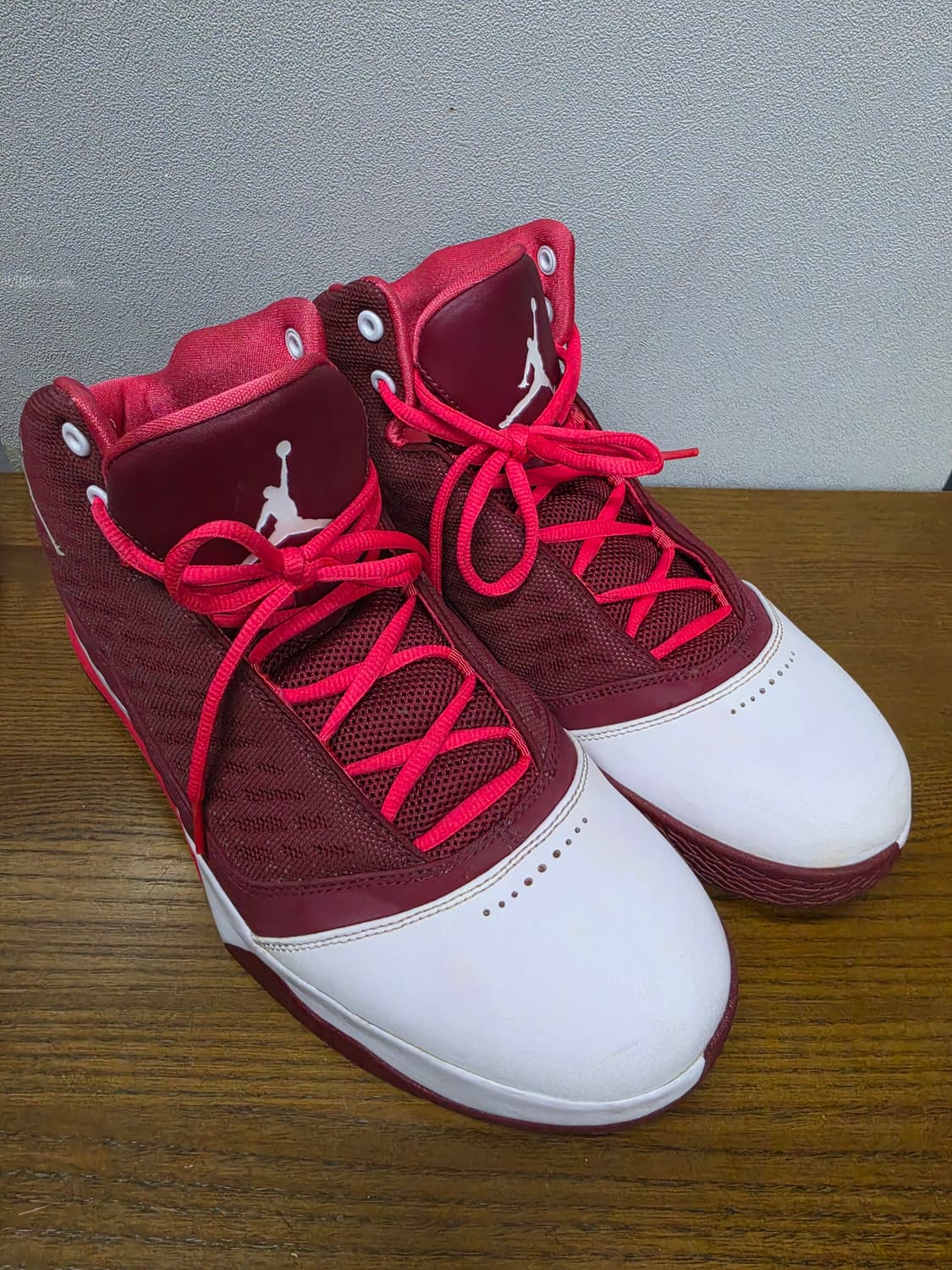 조던 B'O 농구화 버건디/화이트 상품이미지2