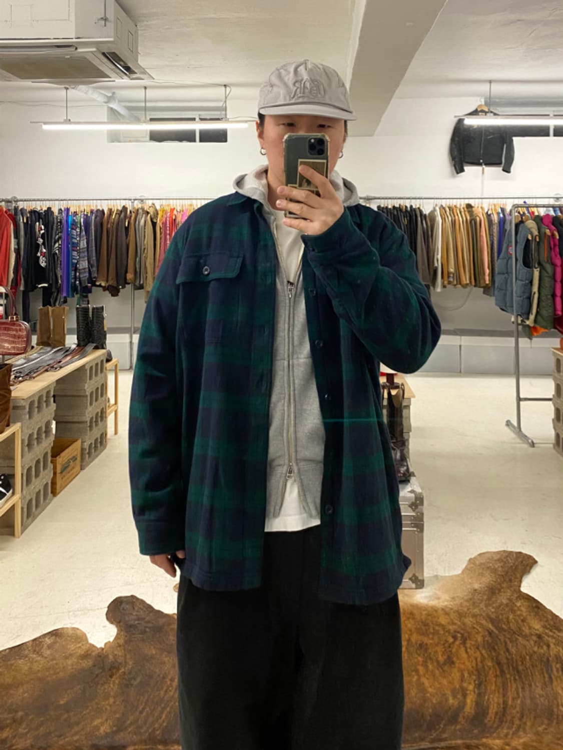 L.L. BEAN black watch shirts jacket 블랙와치 상품이미지1