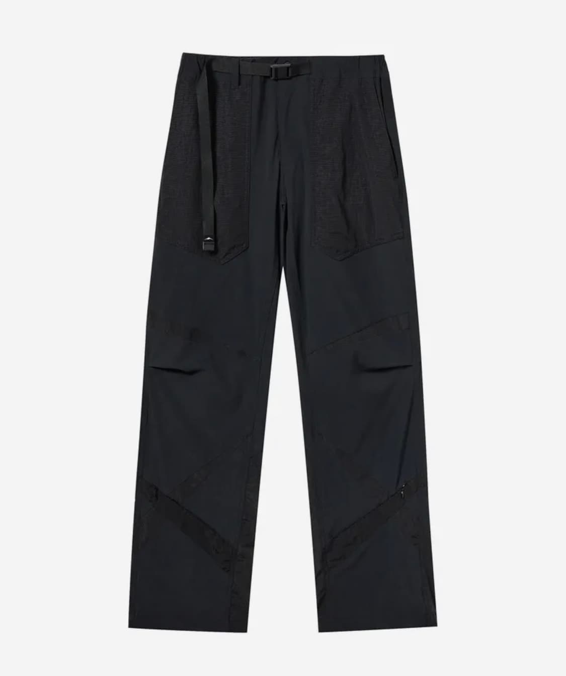 컷 오프 벤틸레이션 팬츠 (블랙) S사이즈 상품이미지1