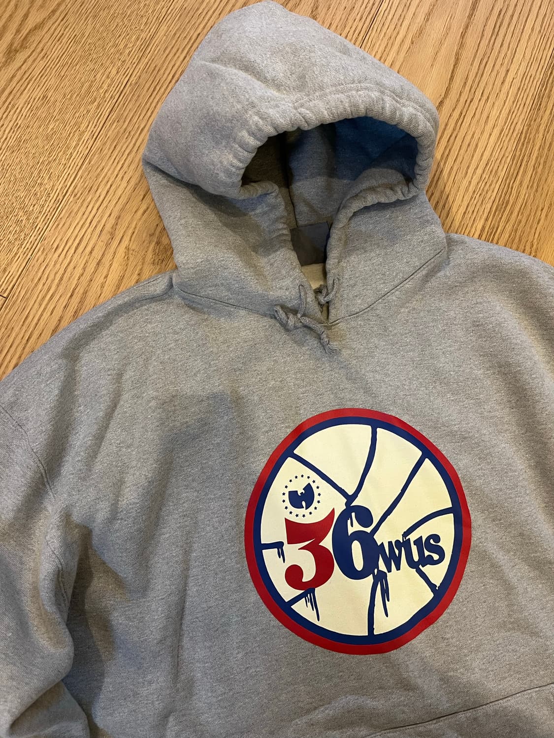 빈티지 00s 우탱클랜 76ers 후드 상품이미지2