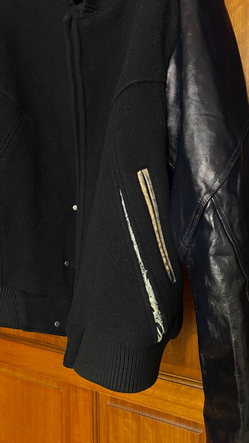 [L] xlim 바시티 자켓 네이비 상품이미지2