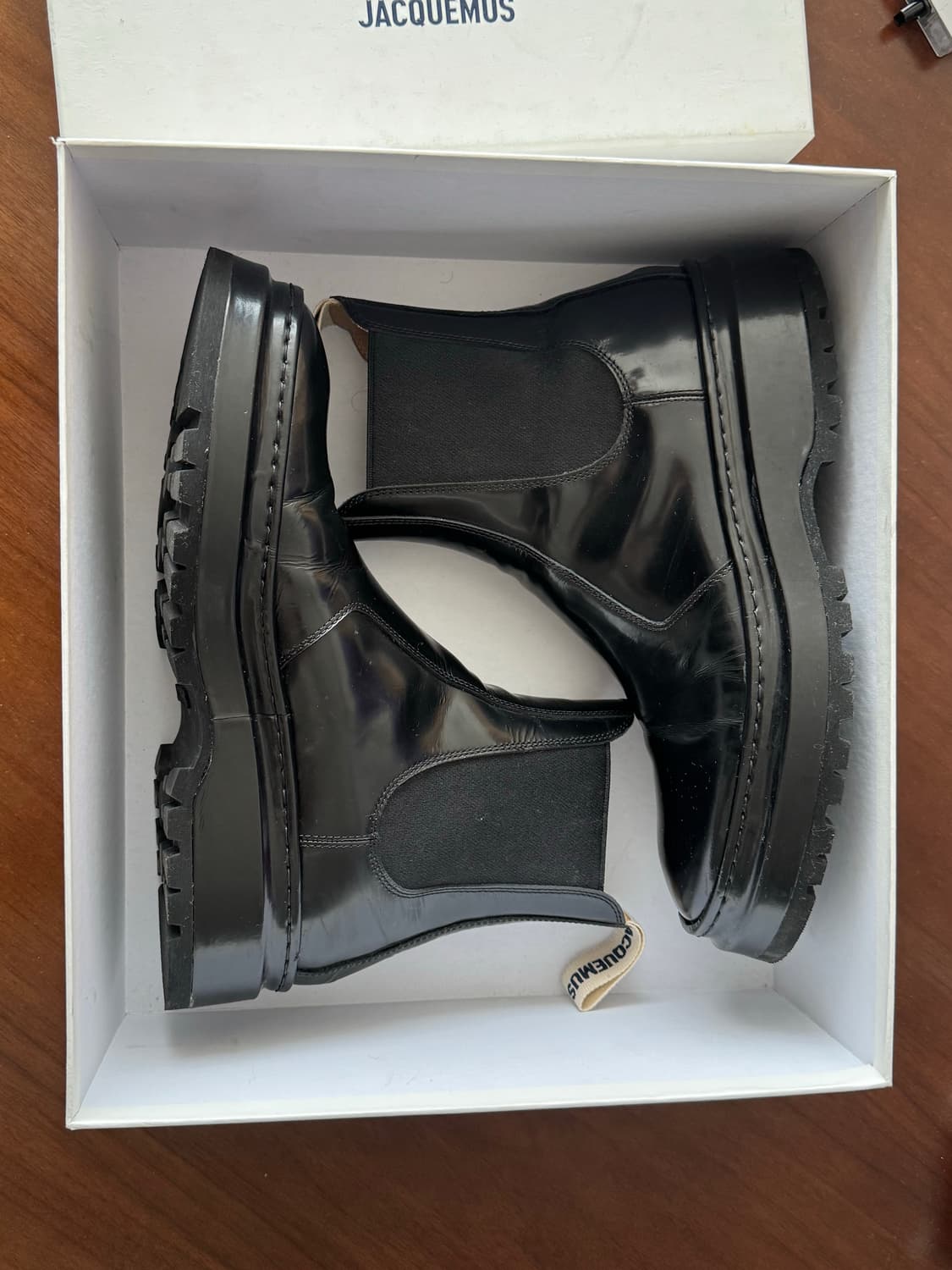 [정품/IT 42] 자크뮈스(Jacquemus) 첼시부츠 - 실착 2회  상품이미지7