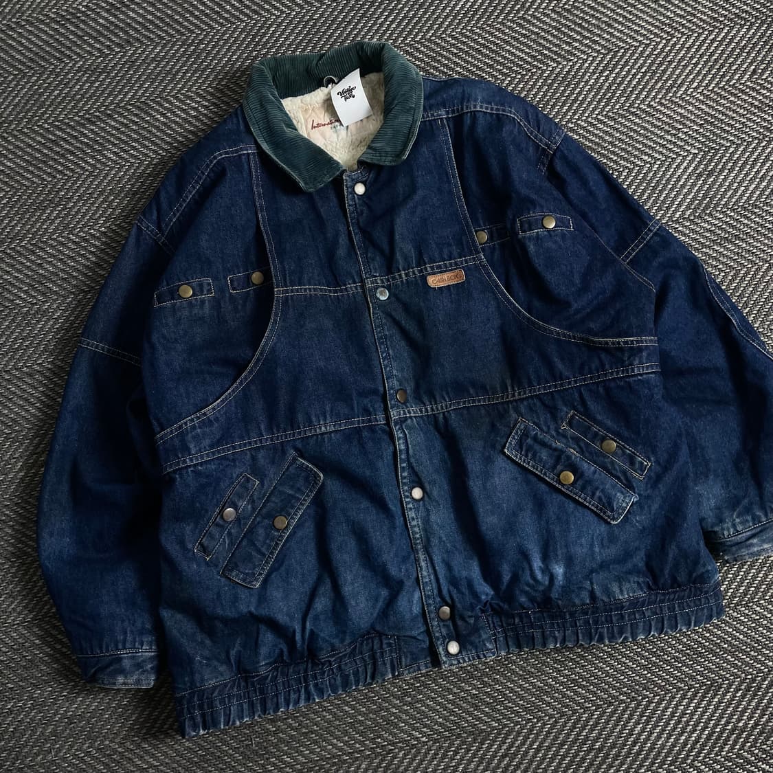 USA 오리지날 빈티지 아메카지 데님 워크 자켓y 3276 상품이미지1