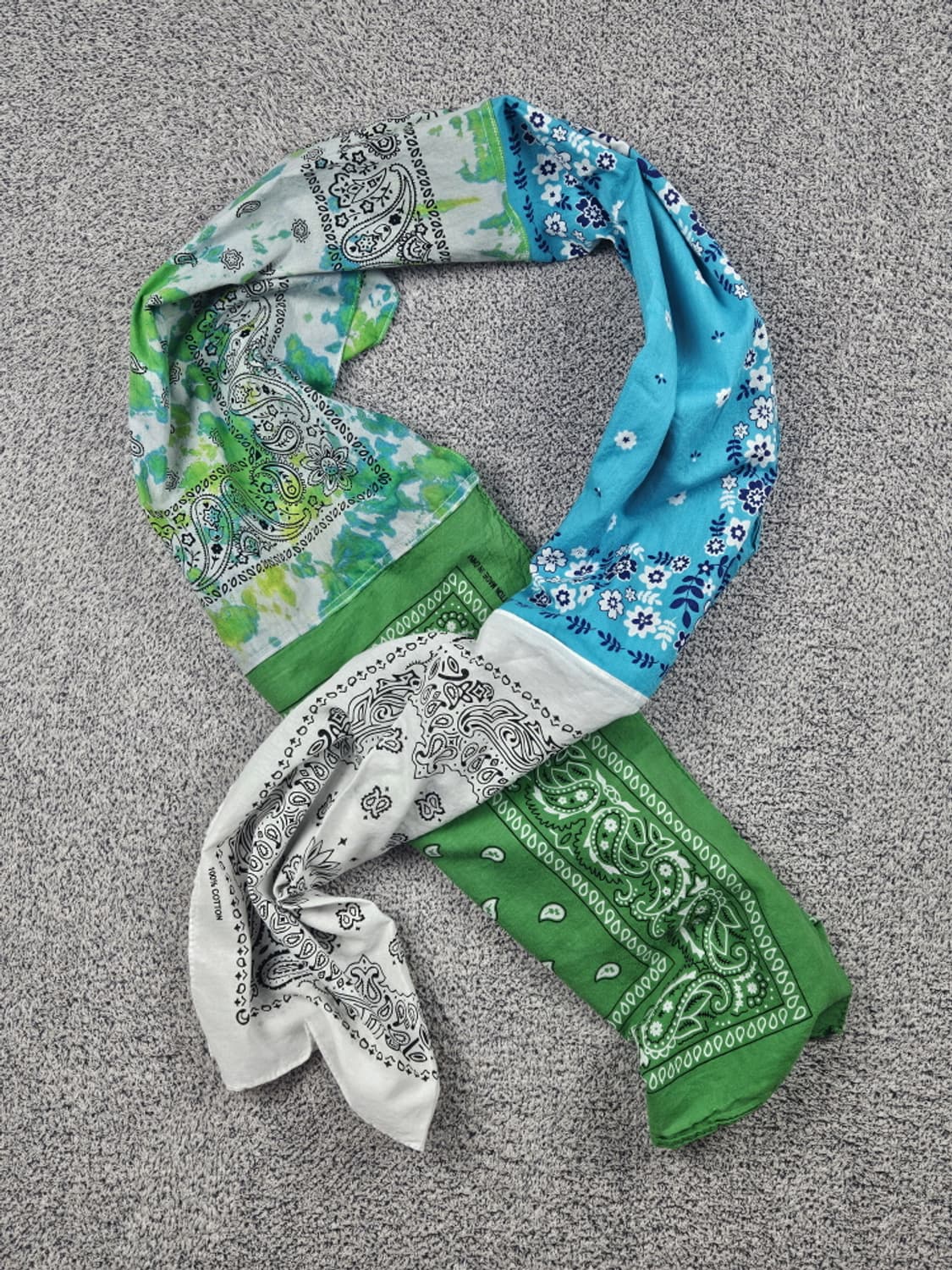 반다나 리워크 커스텀 스카프 머플러 / 10430 상품이미지5