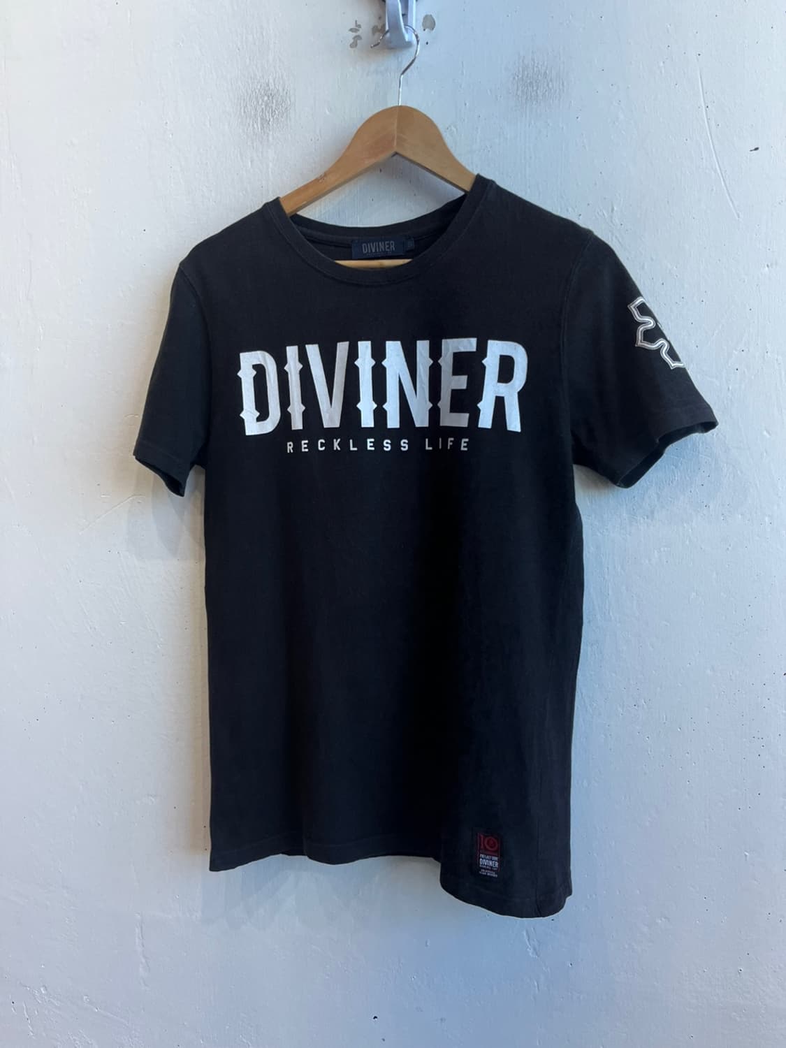 DIVINER JPN 펑크 반팔 티셔츠 상품이미지2