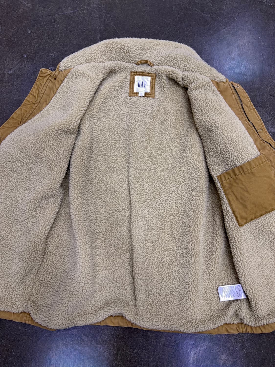 GAP 갭 쉐르파 워크 원포켓 덱자켓 XS 상품이미지7