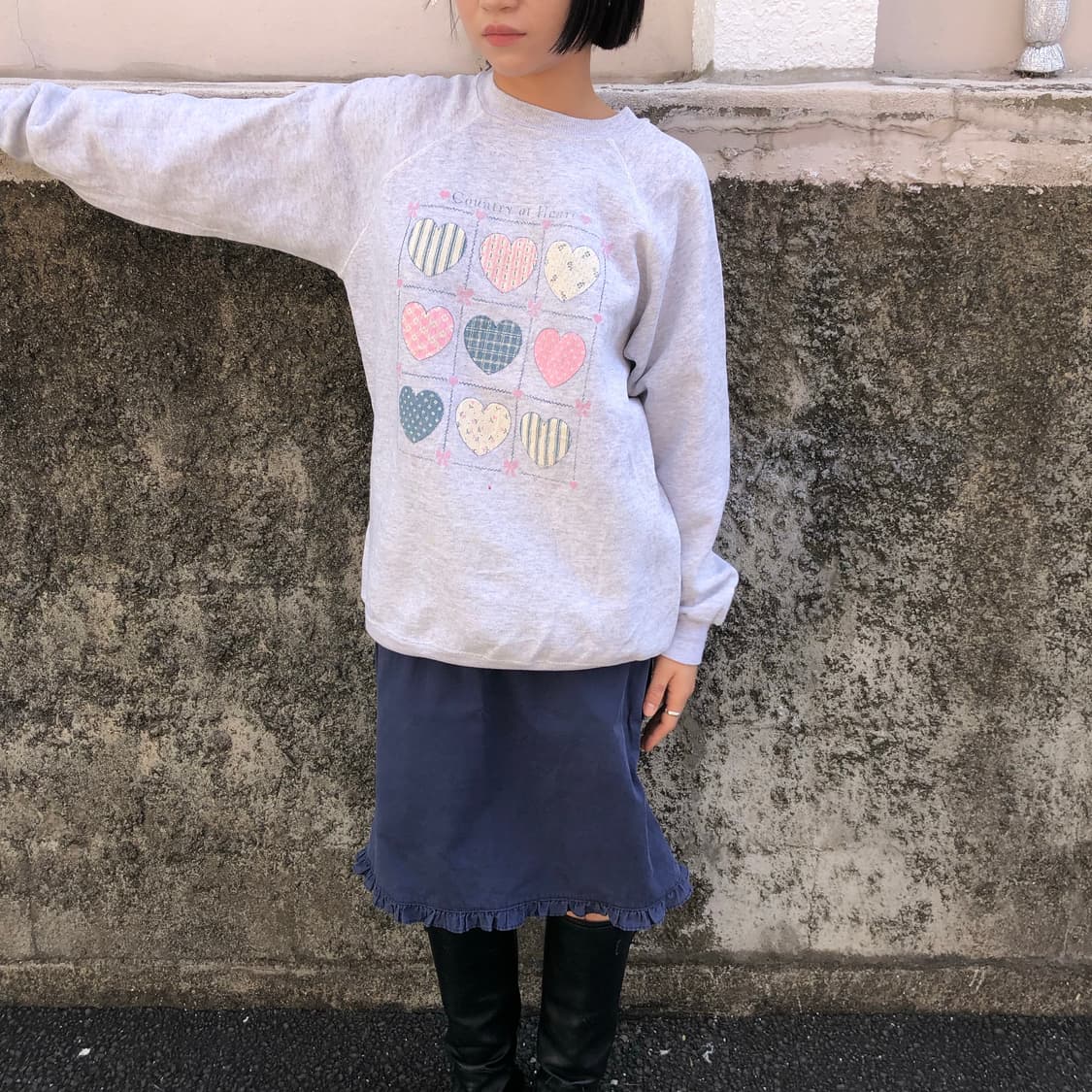 90s USA HANES Sweat Shirt 미국생산 스웻셔츠 맨투맨 상품이미지2