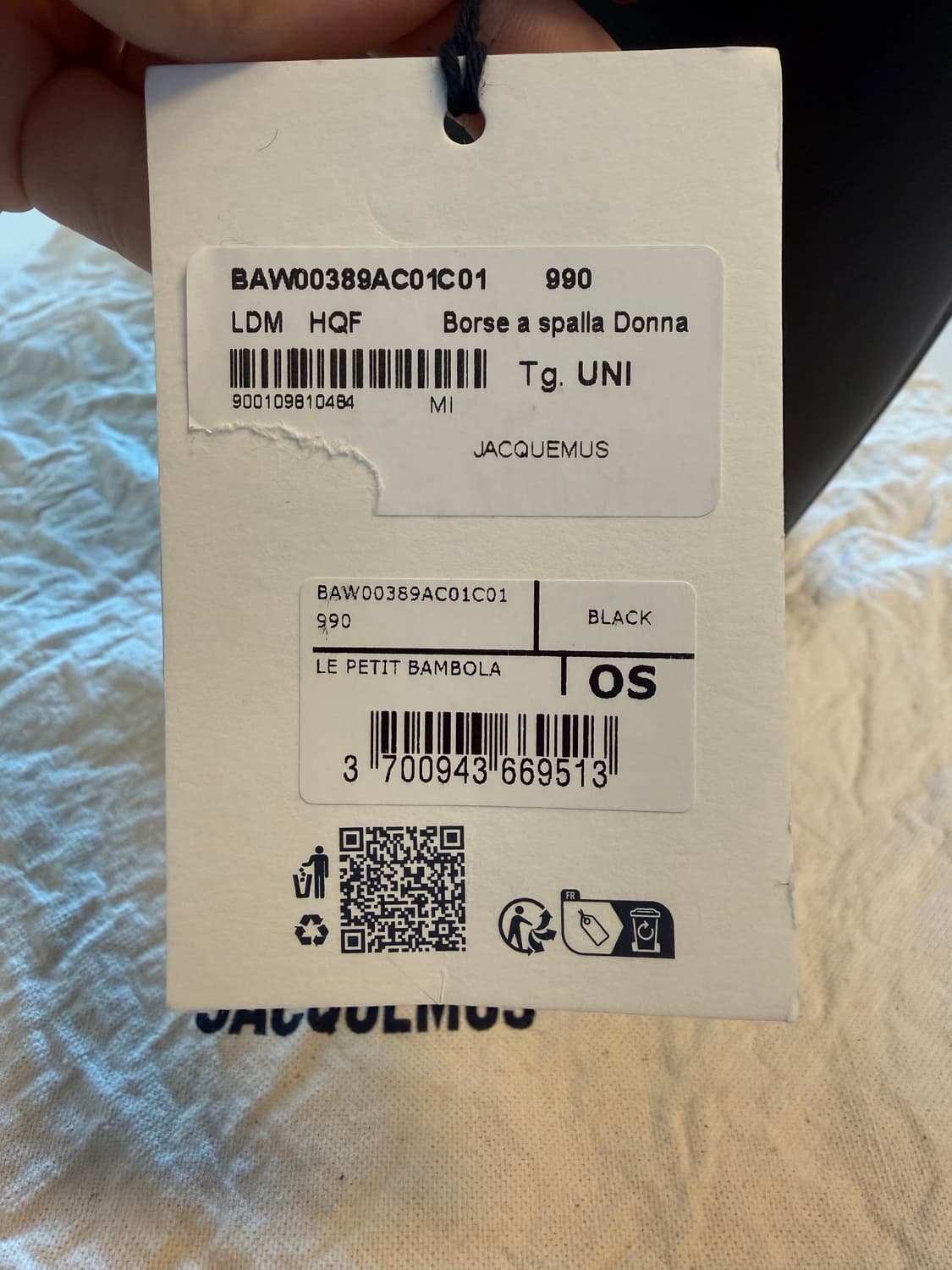 (새상품)자크뮈스 밤볼라 버킷백  상품이미지5