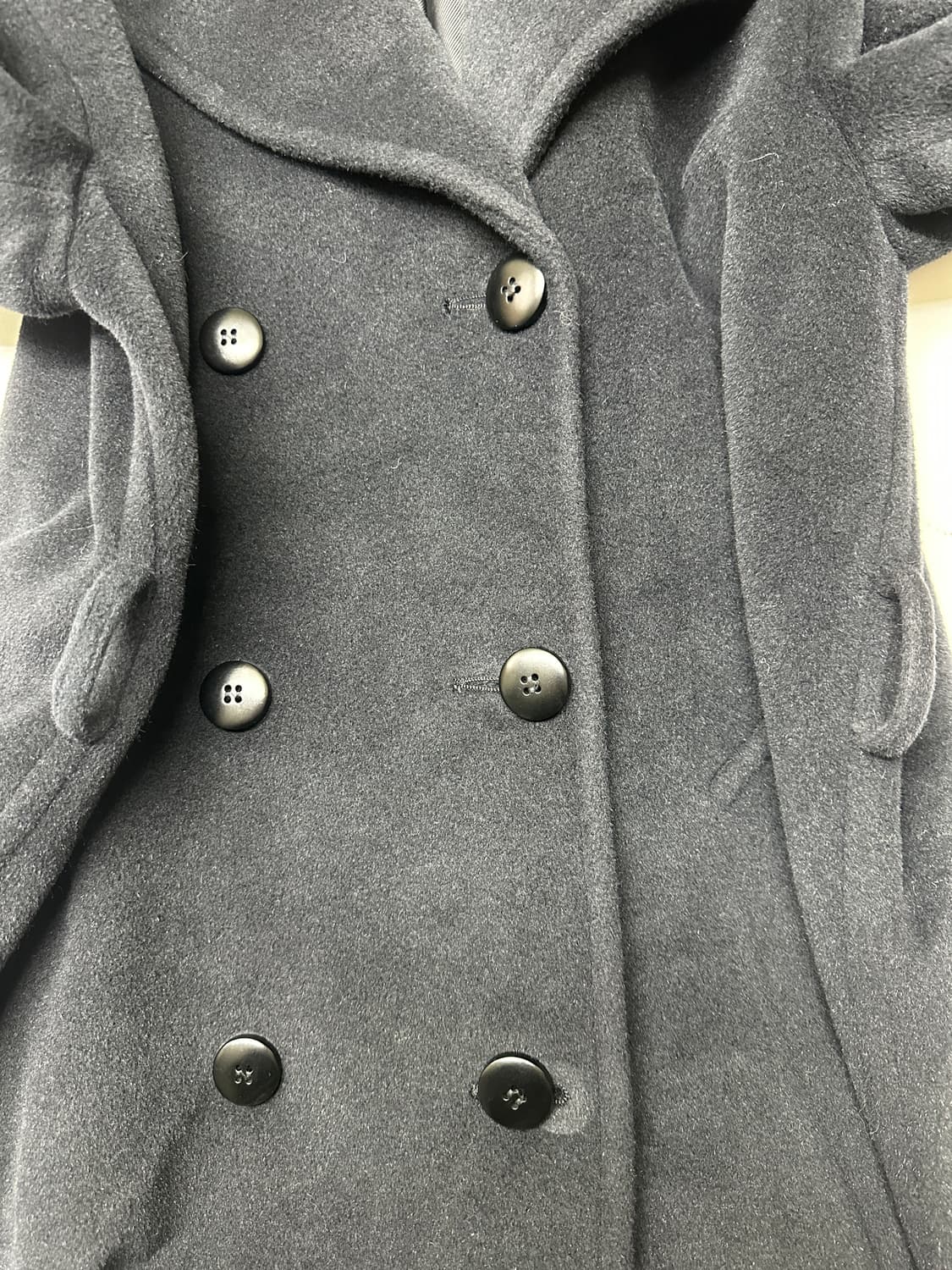 아르마니 꼴레지오니 앙고라 혼방 여성 롱 코트 상품이미지6