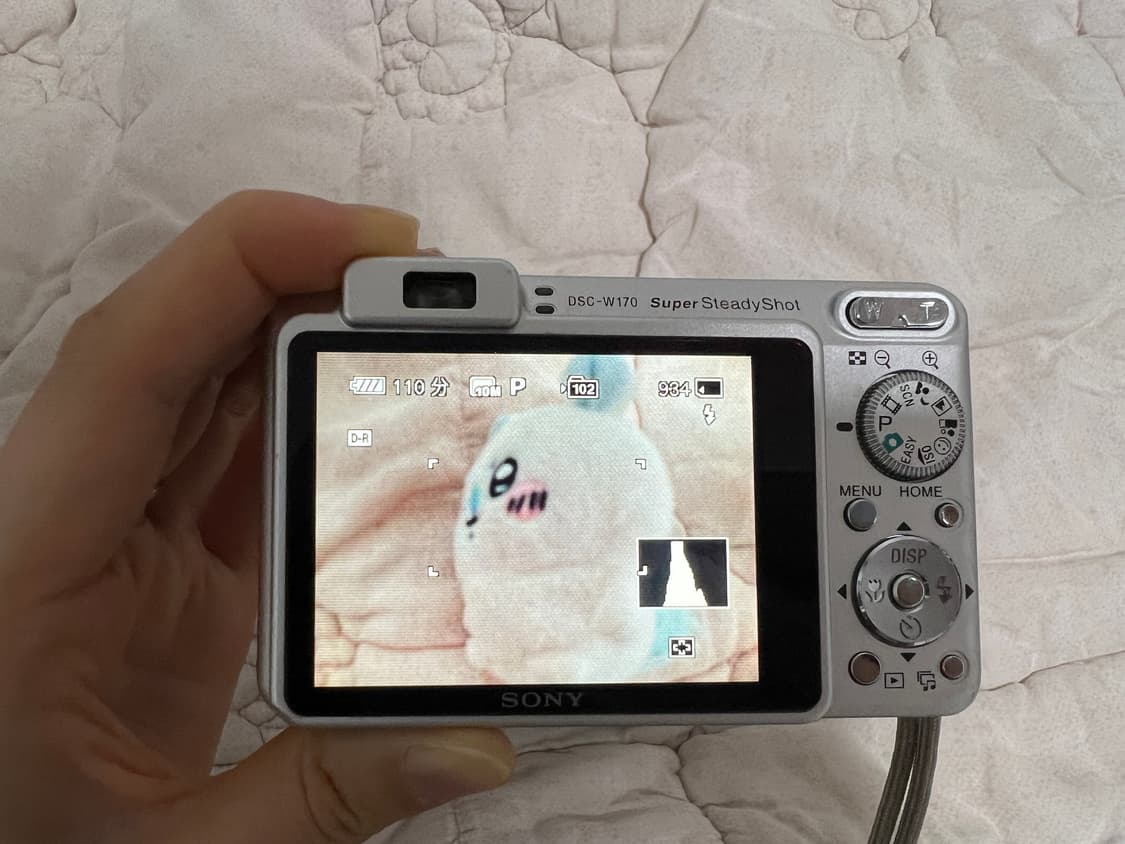 소니 사이버샷 dsc-w170(빈티지디카) 상품이미지6