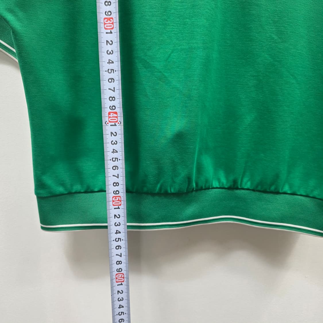 0139 발렌시아 초록색 자수 로고 반팔 카라티 55 상품이미지4