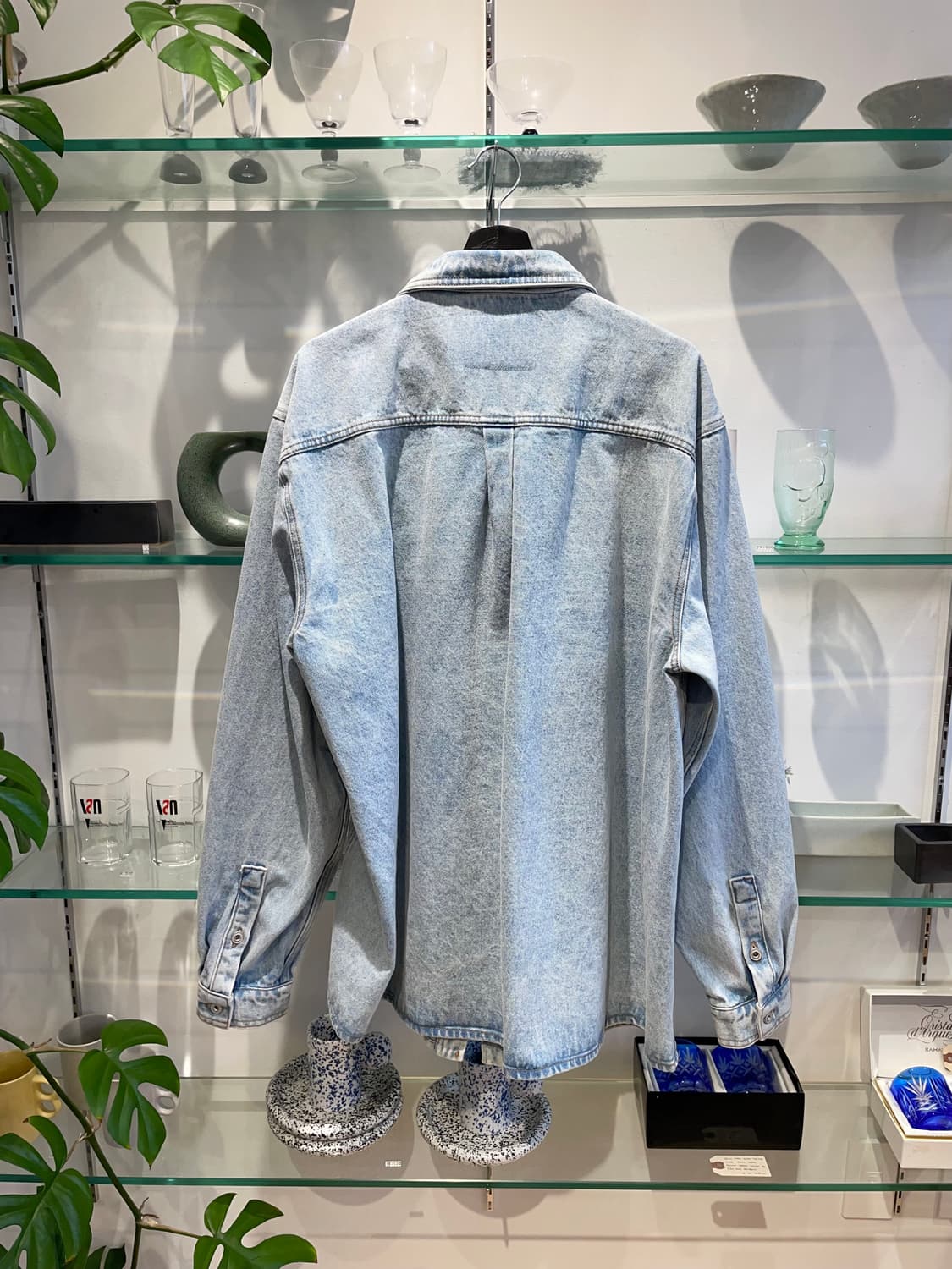 와이프로젝트 pinched denim shirt 상품이미지2