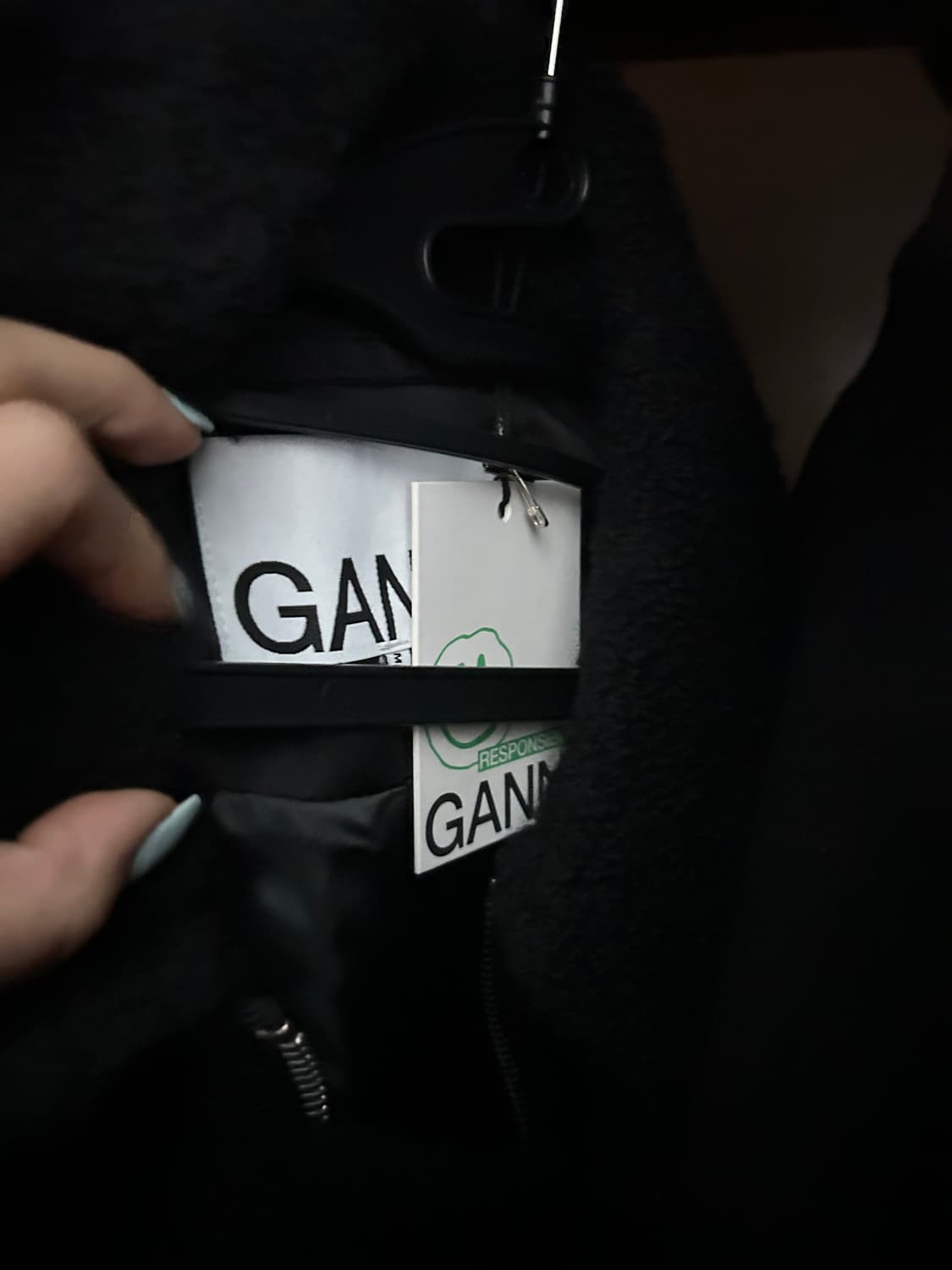 Ganni 가니 울 코트 상품이미지6