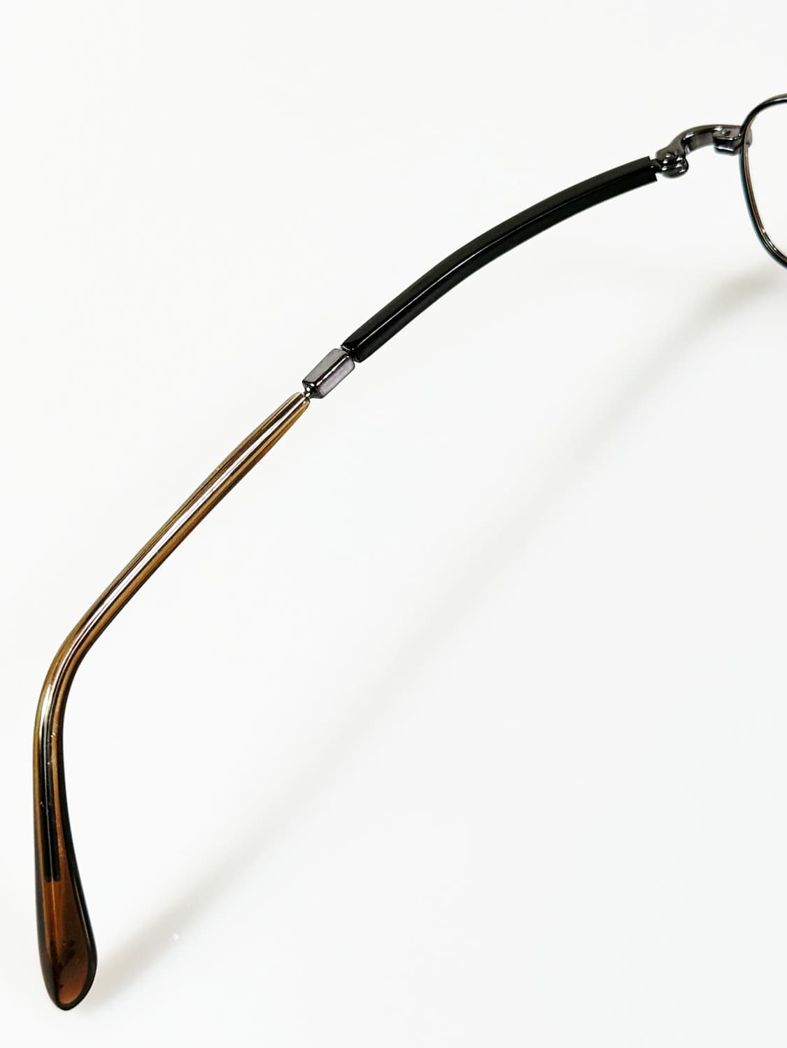 90s KALEIDO 건메탈 슬림 스퀘어 빈티지 안경 상품이미지7