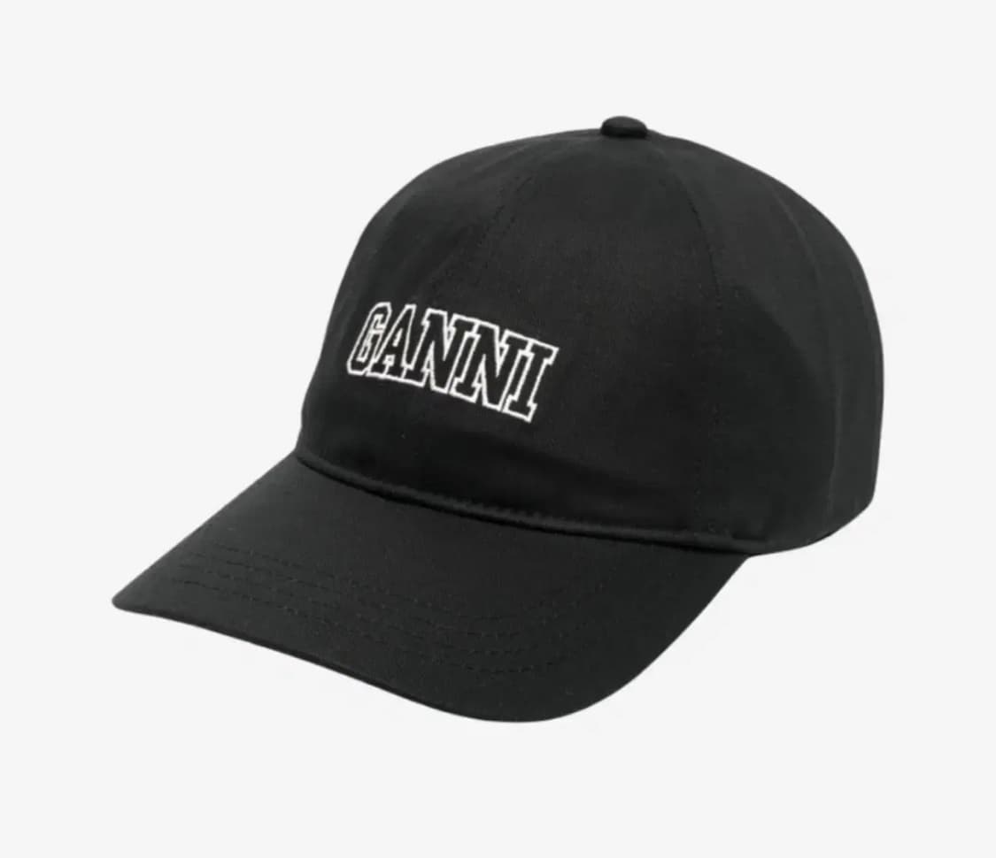 가니 모자 새상품 볼캡 블랙 상품이미지1