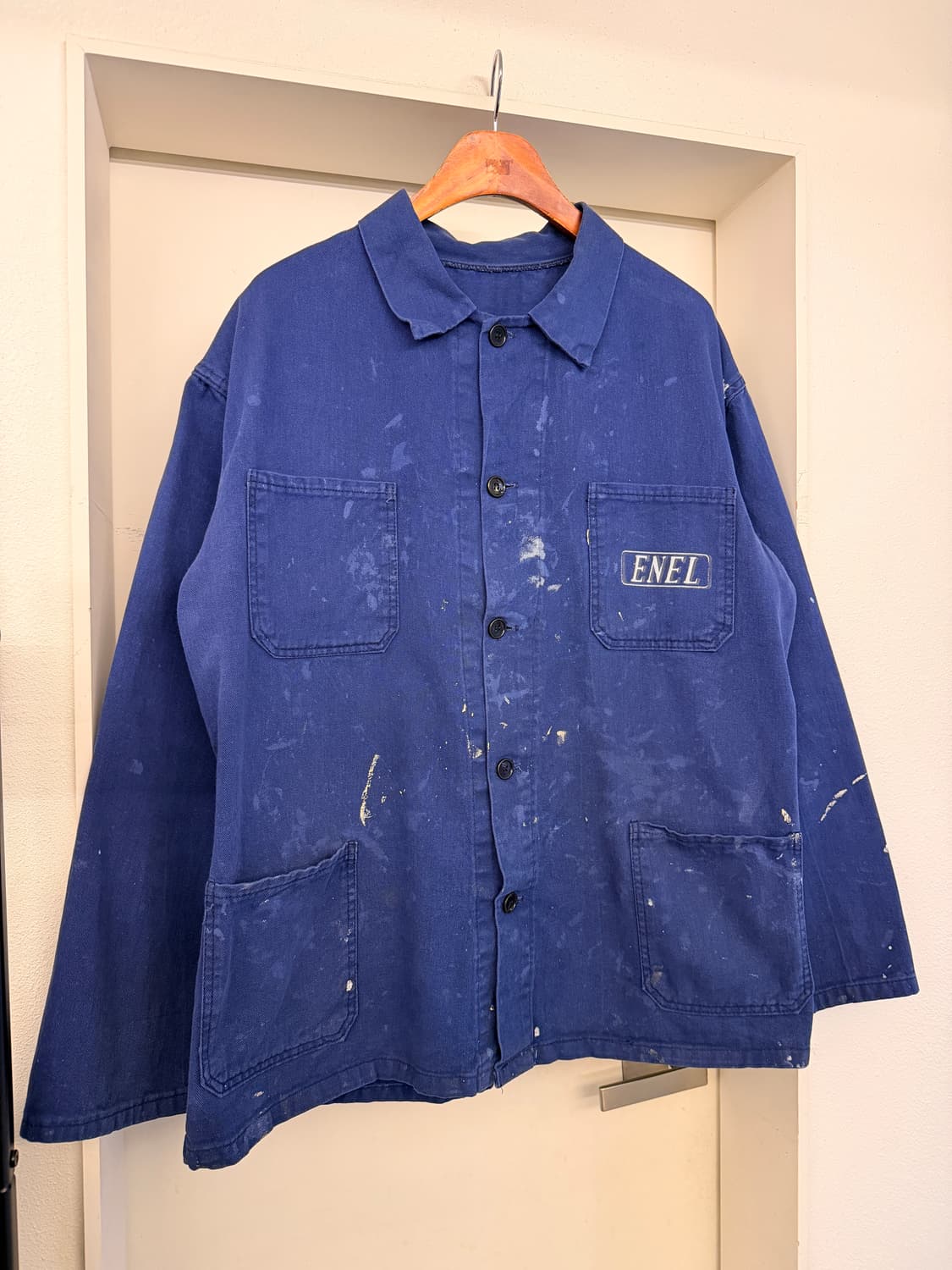 OLD VINTAGE PAINTED FRENCH WORK 프렌치워크자켓 상품이미지3