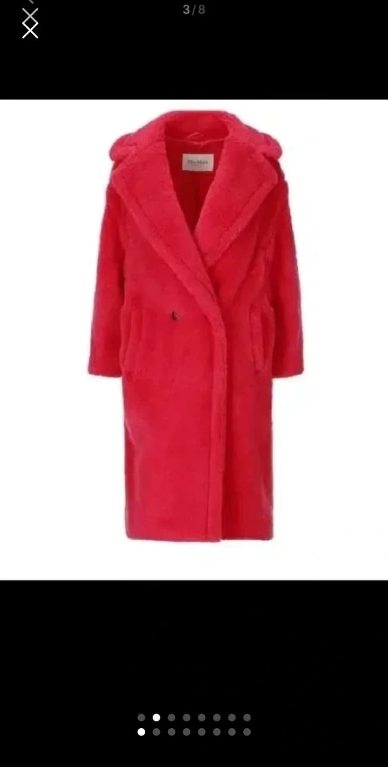 막스마라 테디베어코트 핫핑크 m 10160493 000 테드걸 상품이미지1