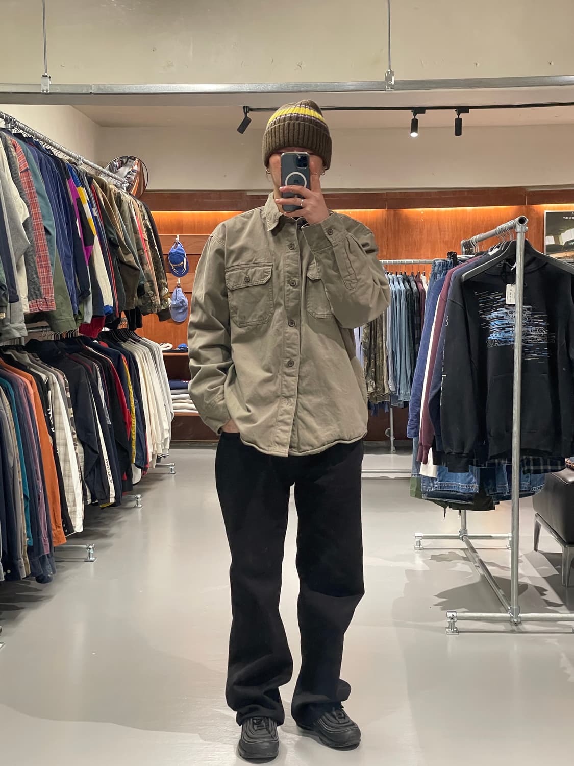 CHAPS 플리스 셔츠   상품이미지1