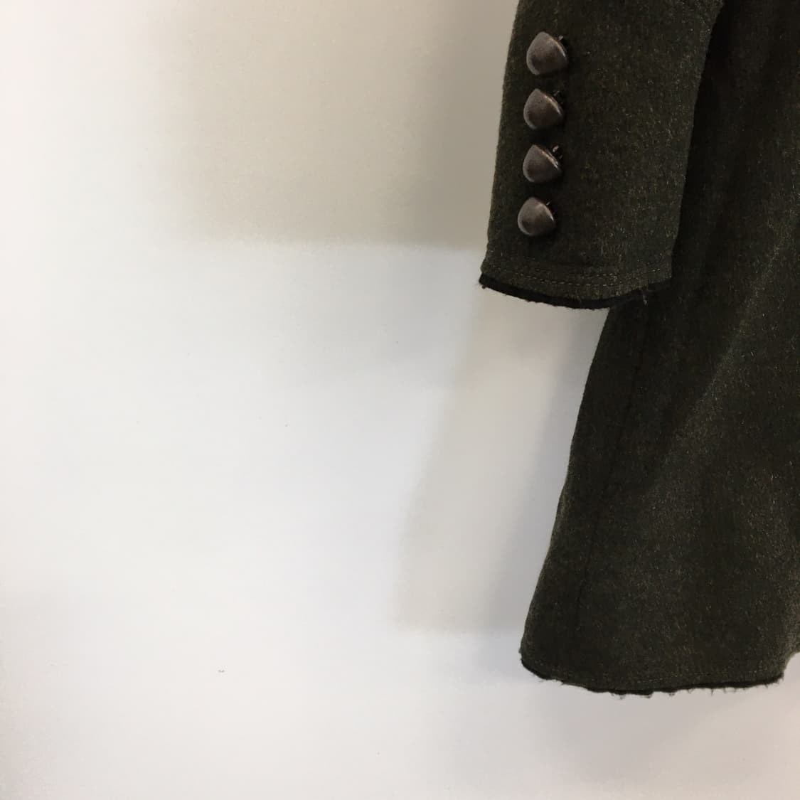 오즈세컨 더블 울코트 55 카키  상품이미지2