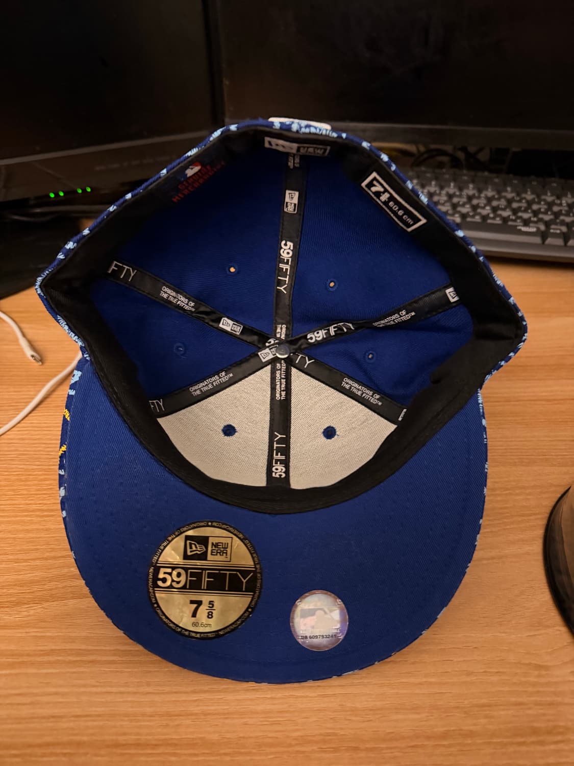 뉴에라 59fifty 뉴욕 블루 7 5/8 60.6cm 상품이미지5