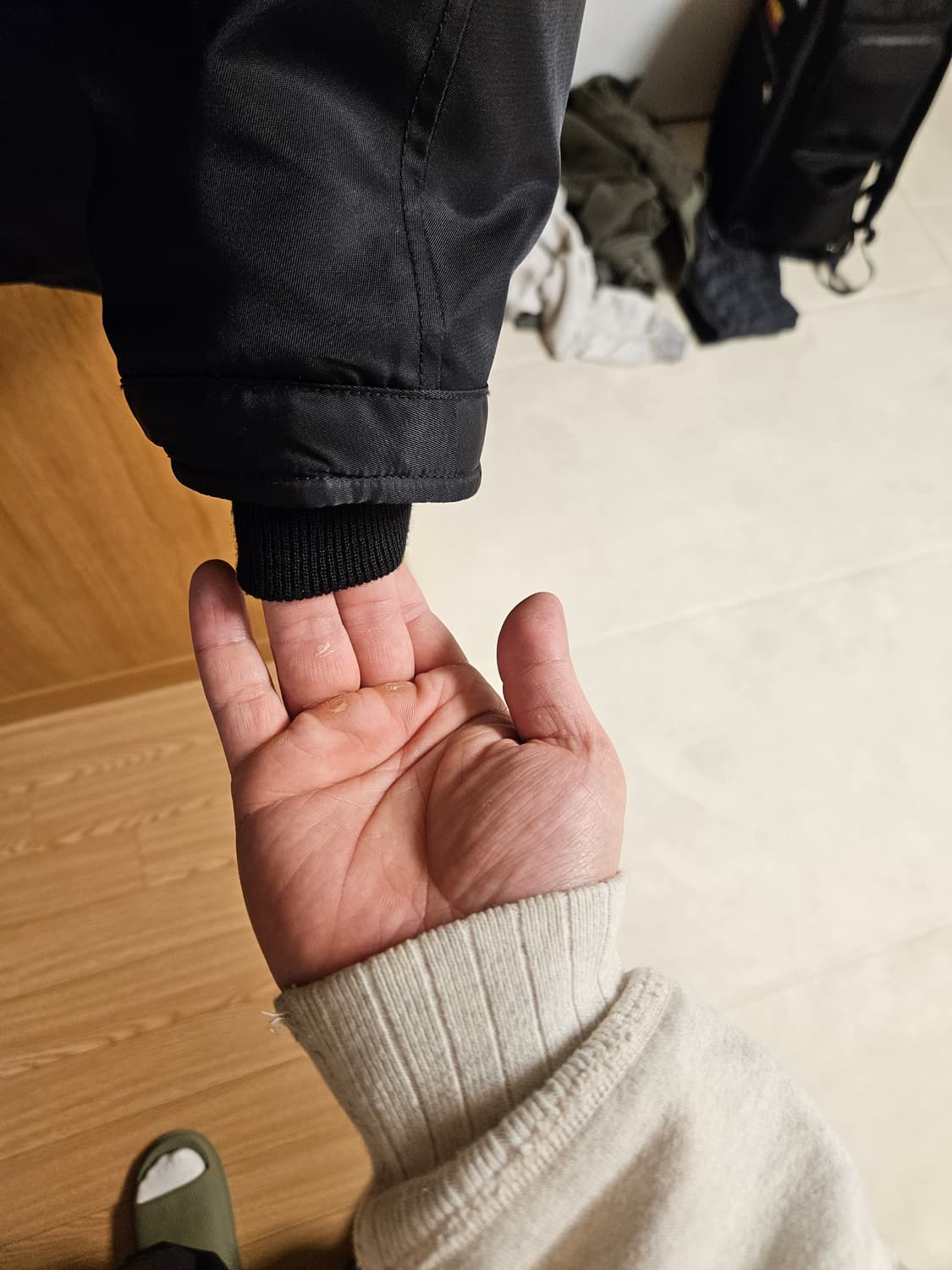 올리브드랩서비스 n3b파카 L 상품이미지5