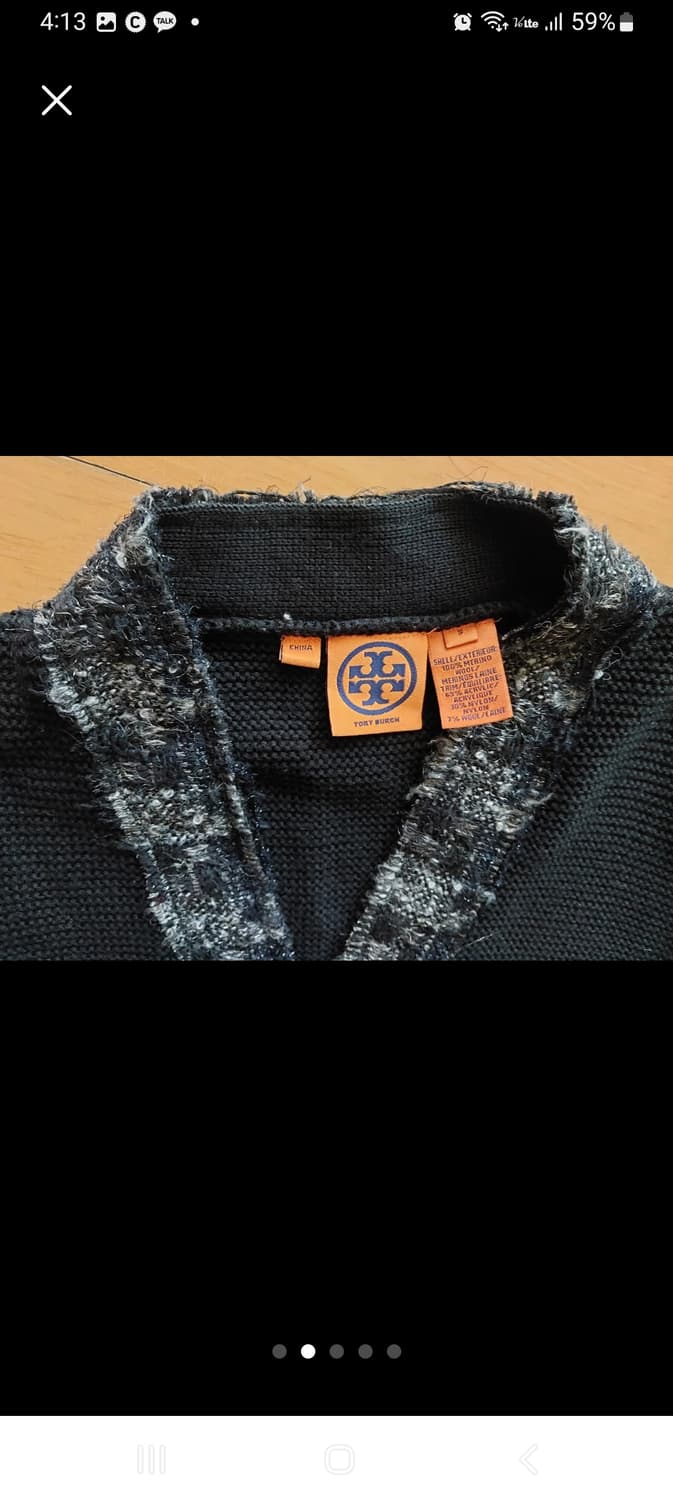 토리버치 니트가디건 & 트위드 스커트 상품이미지2