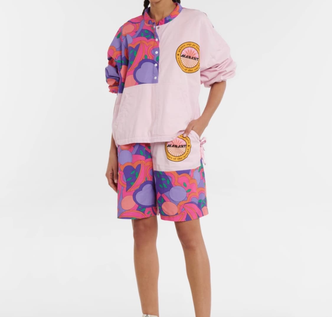 이자벨마랑 패턴 자켓 아노락 상품이미지5