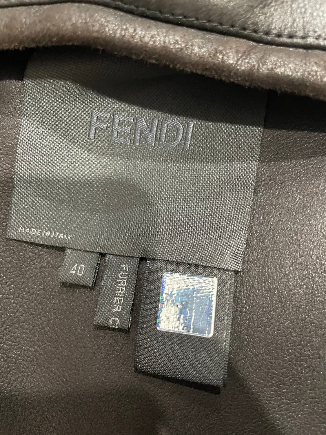 펜디(Fendi) 무톤 풀-랭스 시어링 자켓 정품 상품이미지5