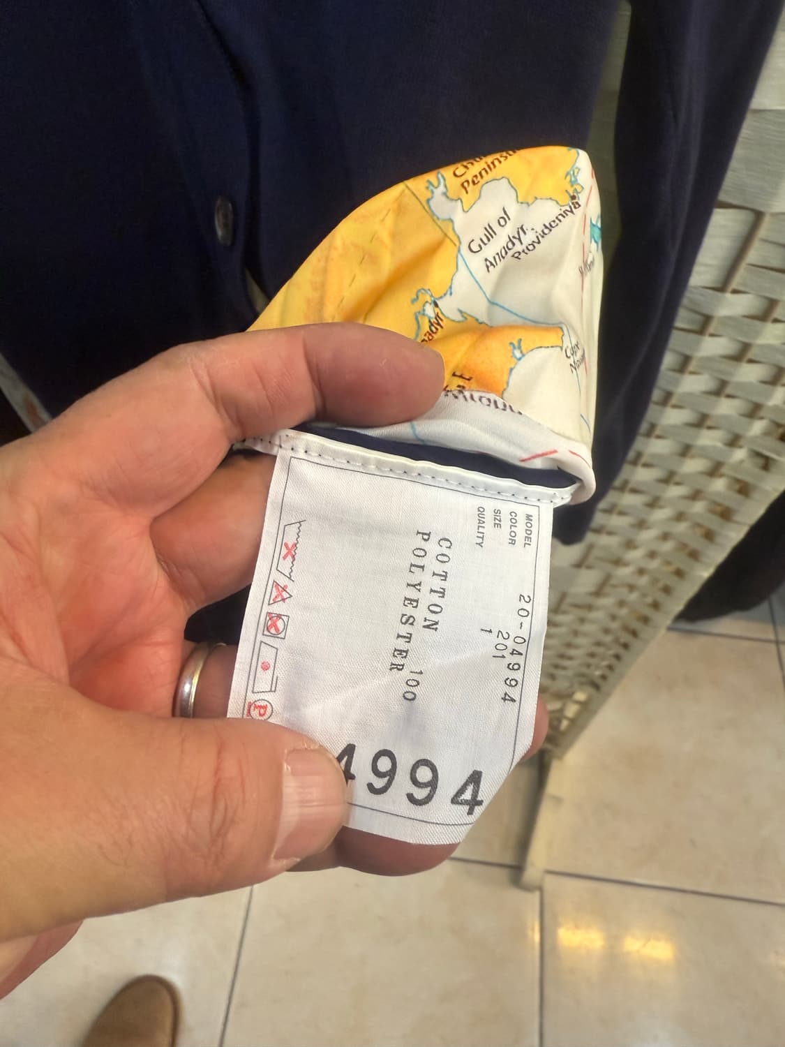 1/55-66 정품 사카이 가디건 팝니다 상품이미지2