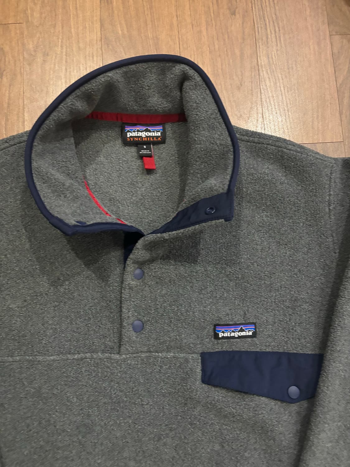 파타고니아 신칠라 니켈 네이비 s사이즈 상품이미지3