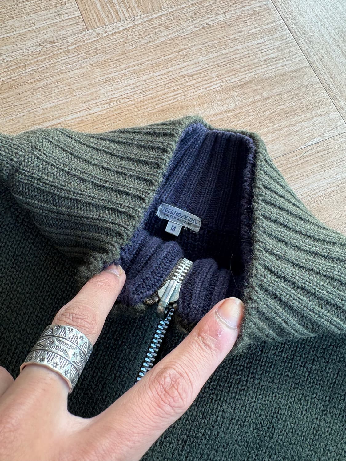 Unite Arrows Blue Label 리버시블 니트 상품이미지5