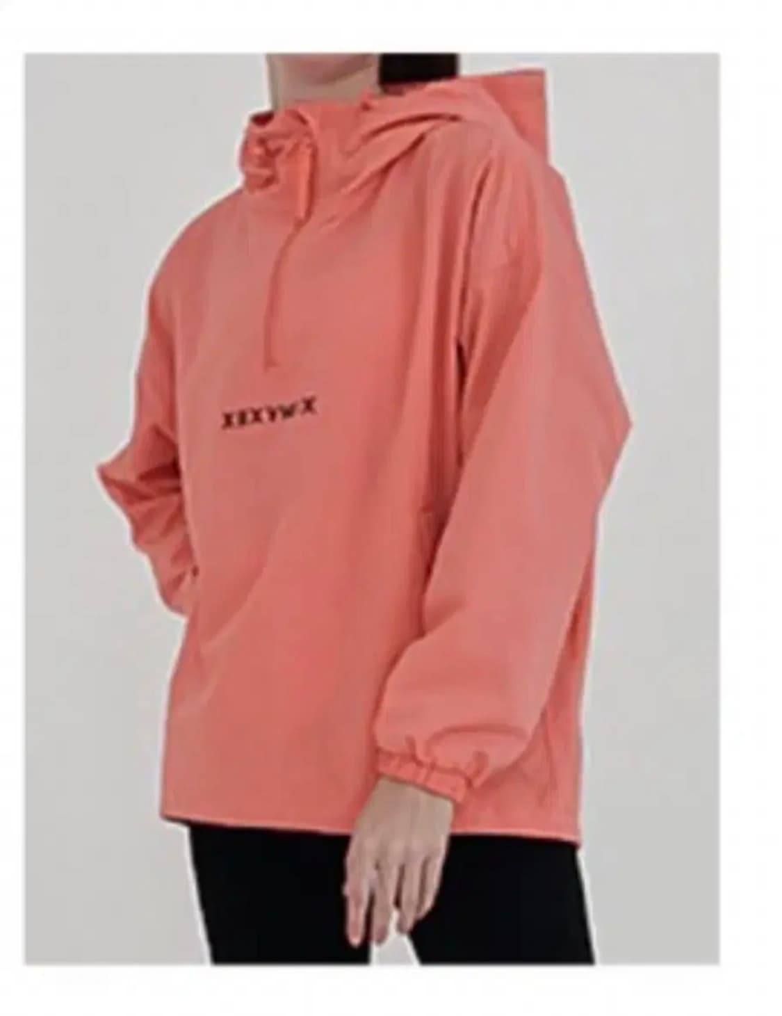 특가)젝시믹스 오렌지핑크색 후드 바람막이 상품이미지1