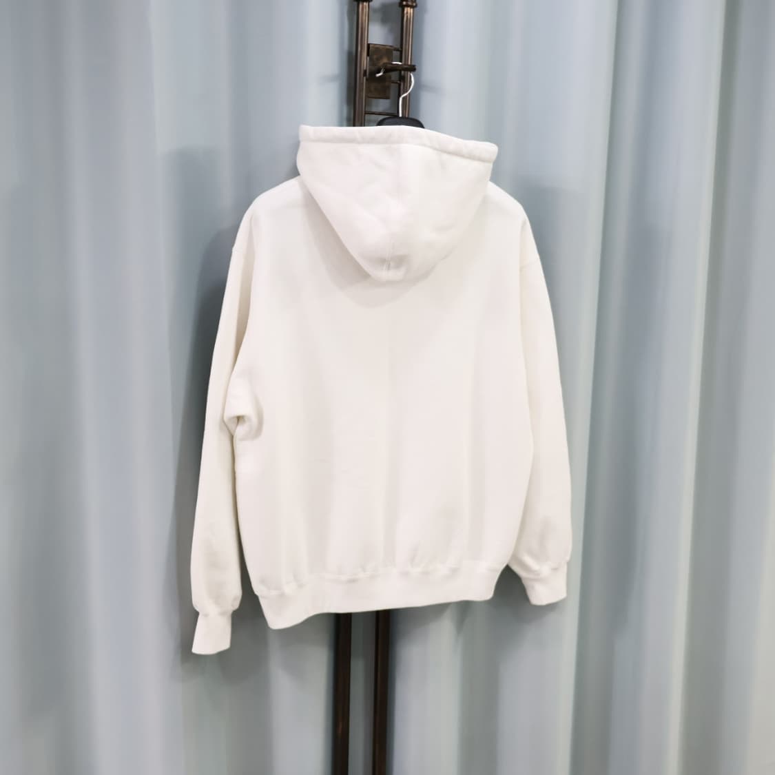 슈프림 컬리지에이트 화이트 패치워크 레더 후드티 M/100 상품이미지7