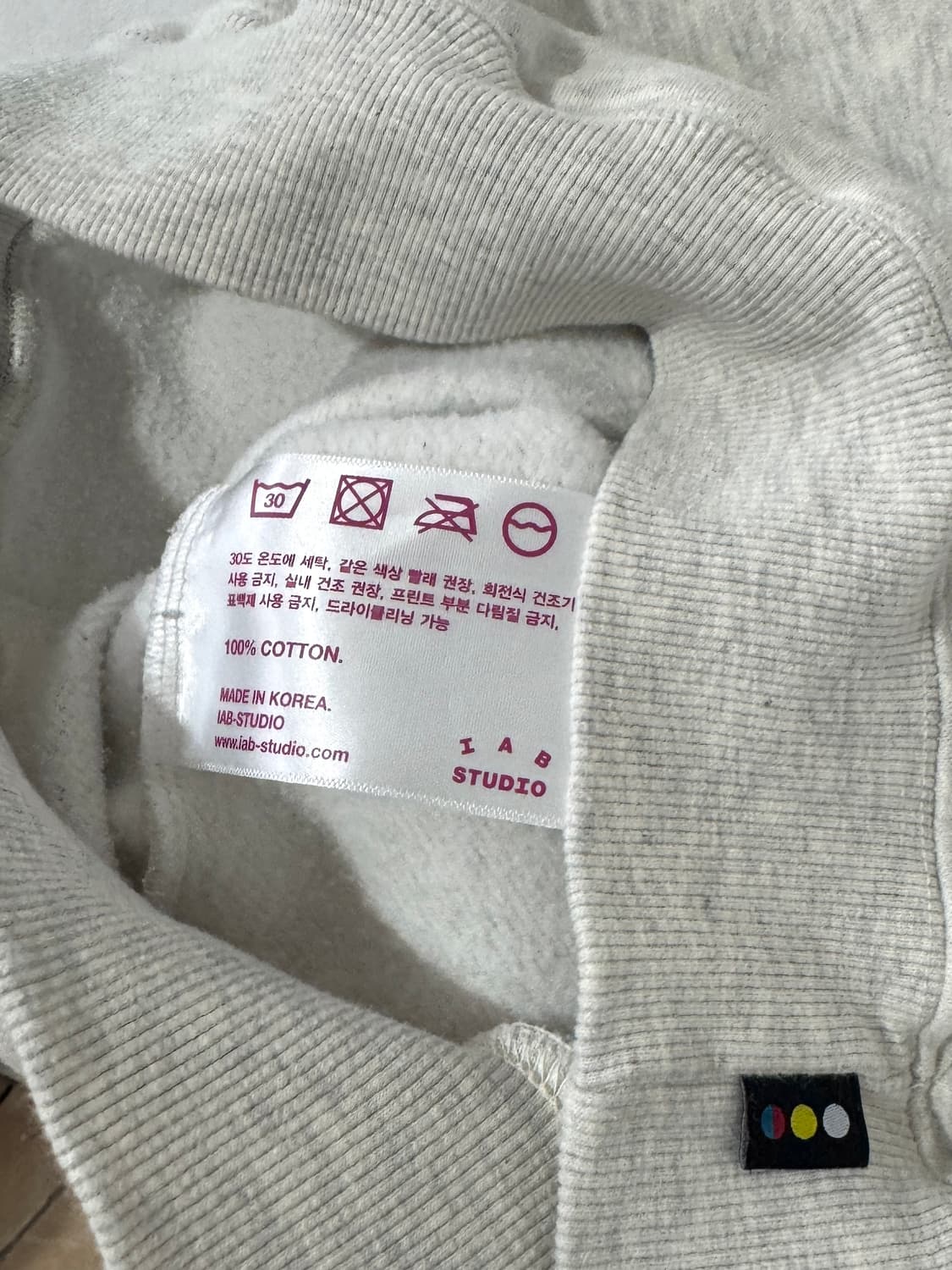 아이앱스튜디오 오트밀 후드 상품이미지7