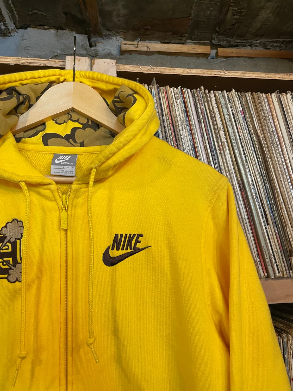 나이키 BORN TO LEAD 빈티지 후드집업 상품이미지3