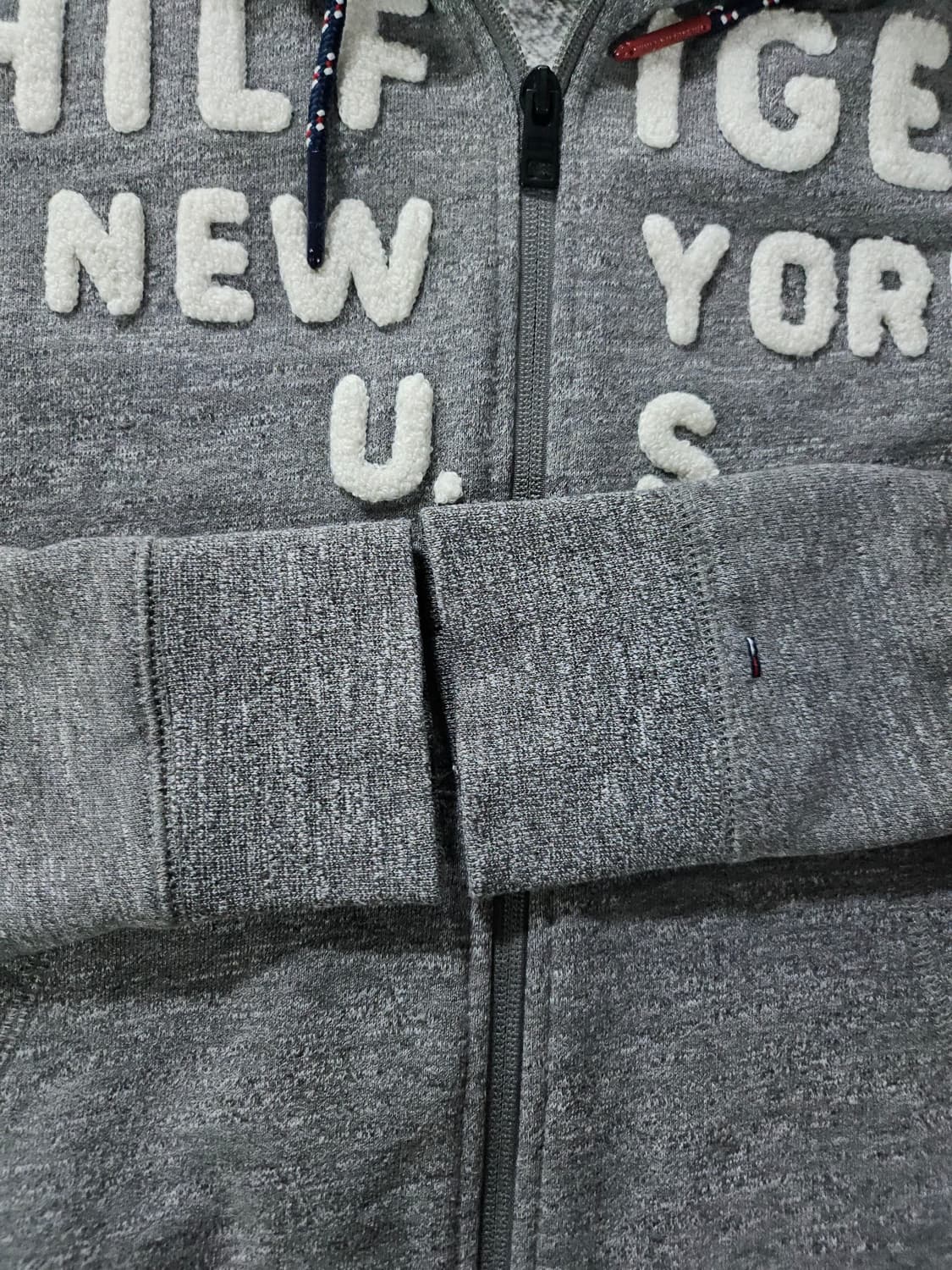 타미힐피거 그레이 후두집업 S 상품이미지4