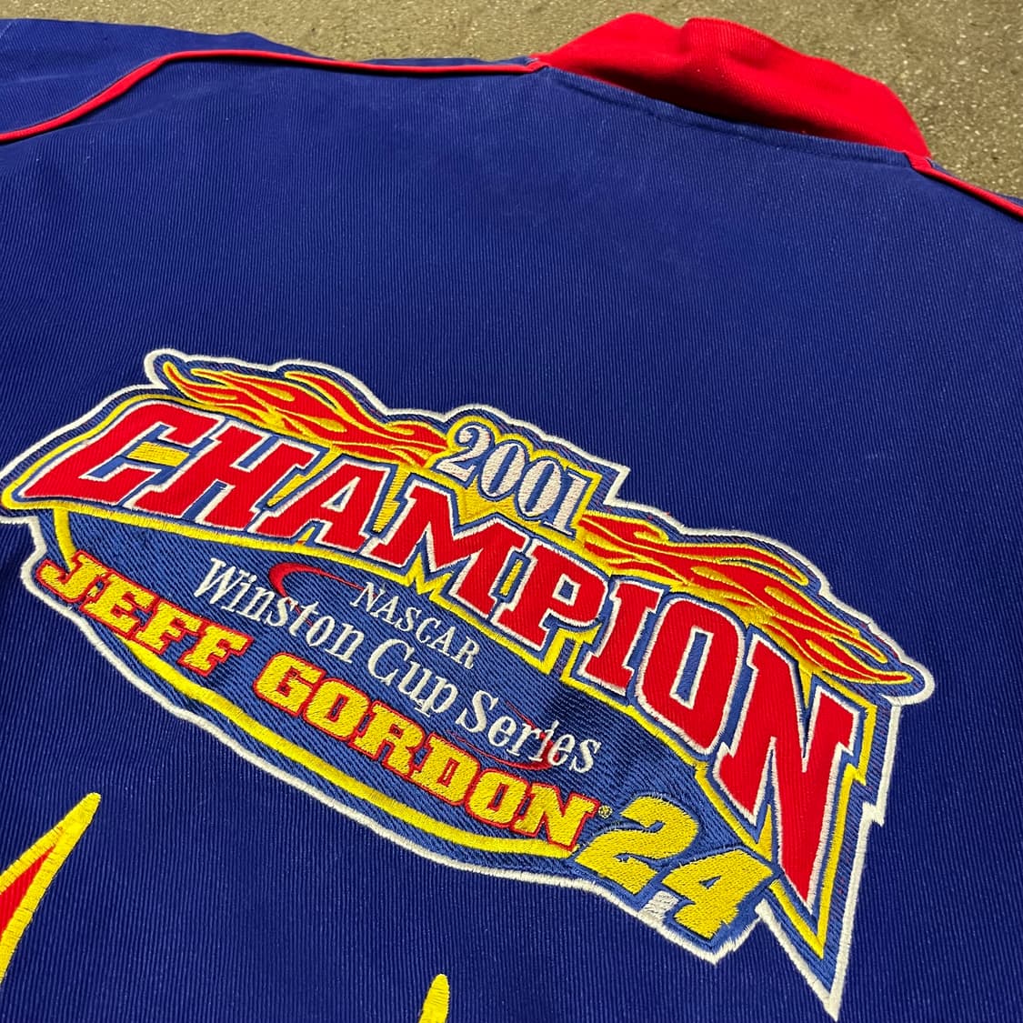 00s 제프해밀턴 나스카 플레임 레이싱 자켓 (110) 상품이미지6